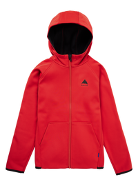 Product image of Kids' Burton Crown Weatherproof Full-Zip Fleece[Variant:Flame Scarlet]