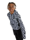 Product image of Kids' Burton Crown Weatherproof Pullover Fleece[Variant:Lined Letters]