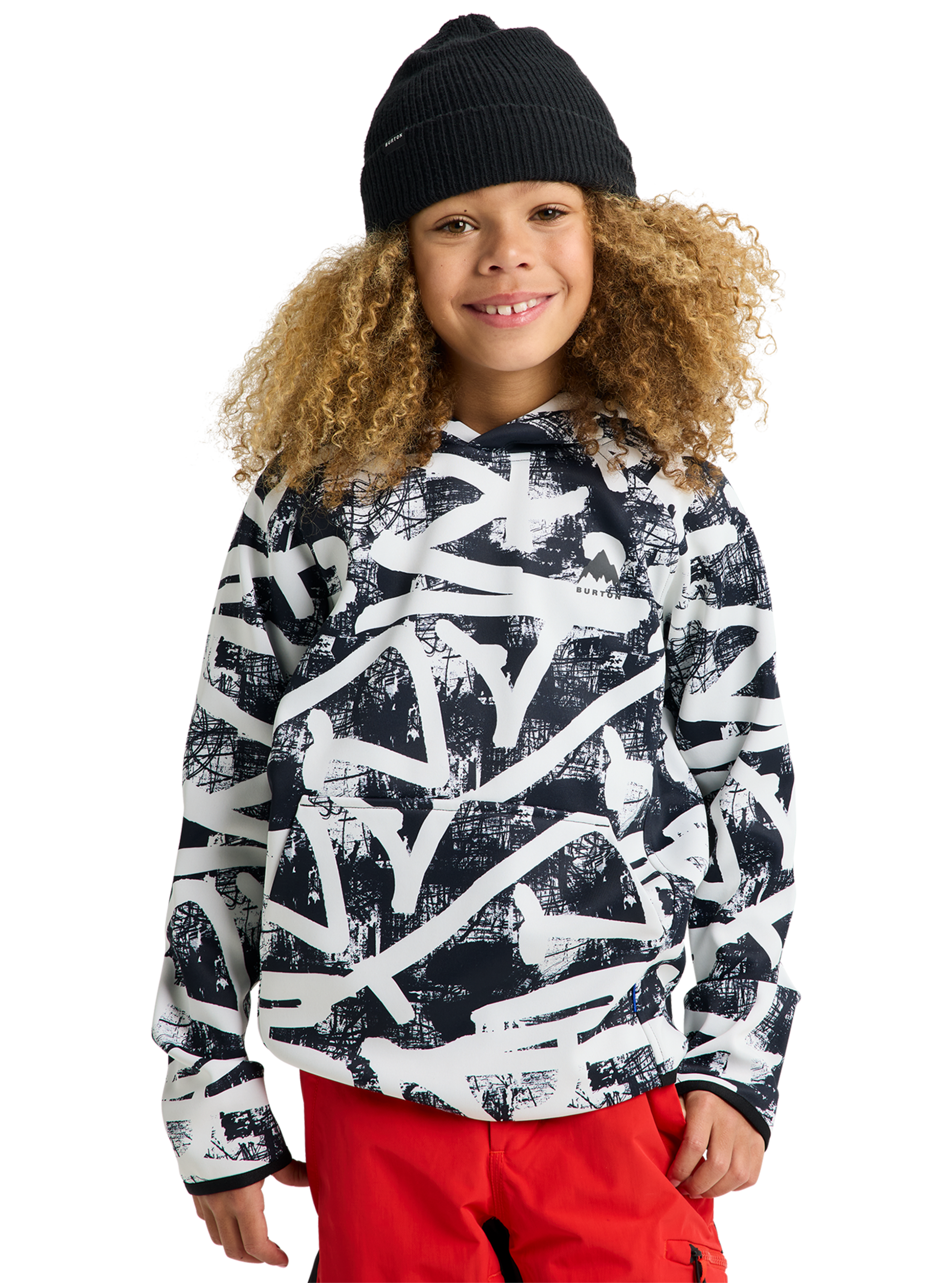 Product image of Kids' Burton Crown Weatherproof Fleece Pullover[Variant:City Streets]