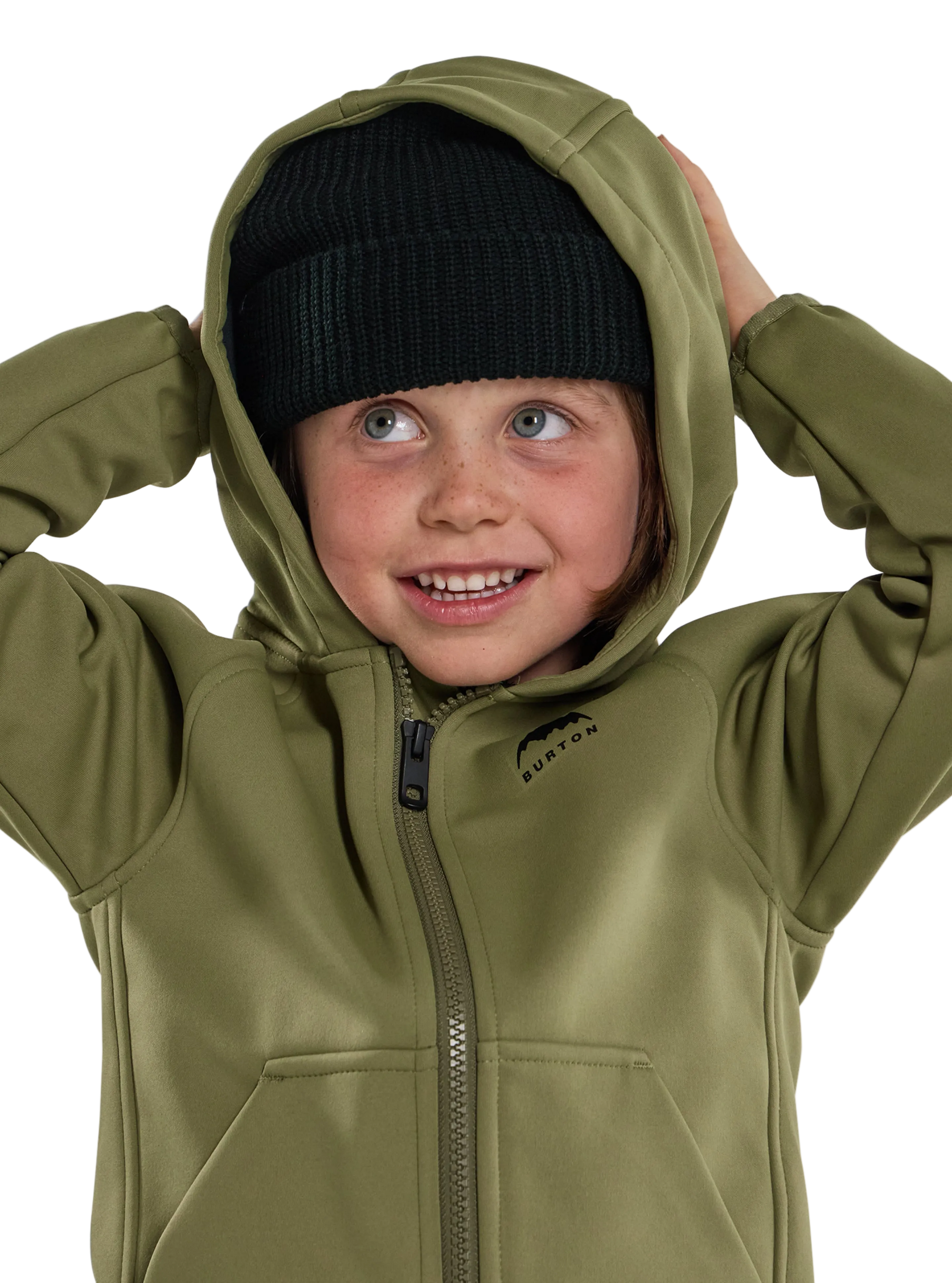 トドラー Burton クラウン ウェザープルーフ フルジップ フリース
