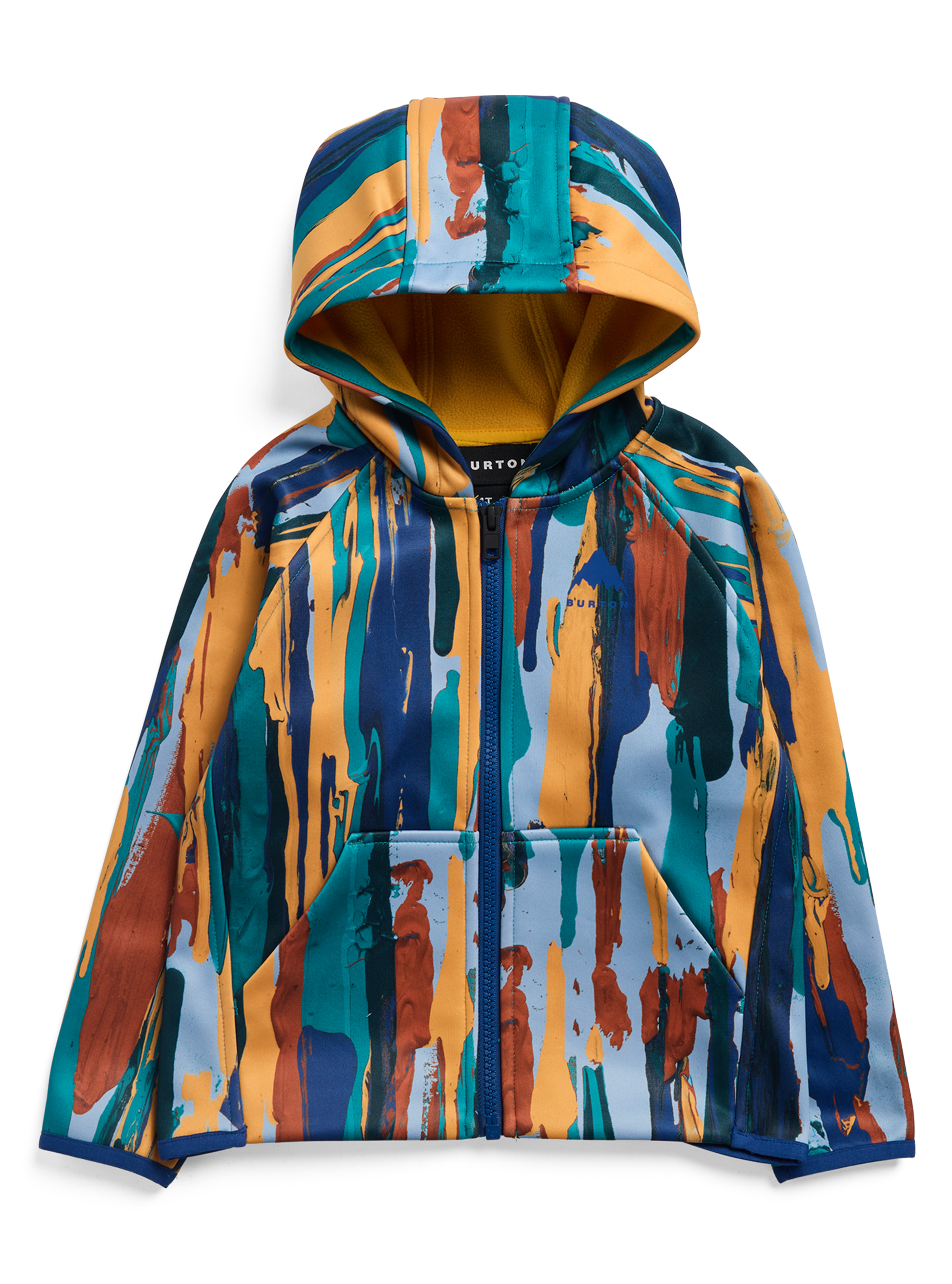 Product image of Toddlers' Burton Crown Weatherproof Full-Zip Fleece[Variant:Paint Stripe]