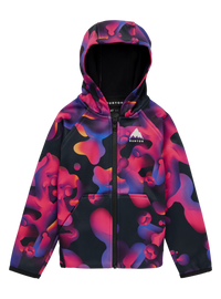 Product image of Toddlers' Burton Crown Weatherproof Full-Zip Fleece[Variant:Lava Lamp]