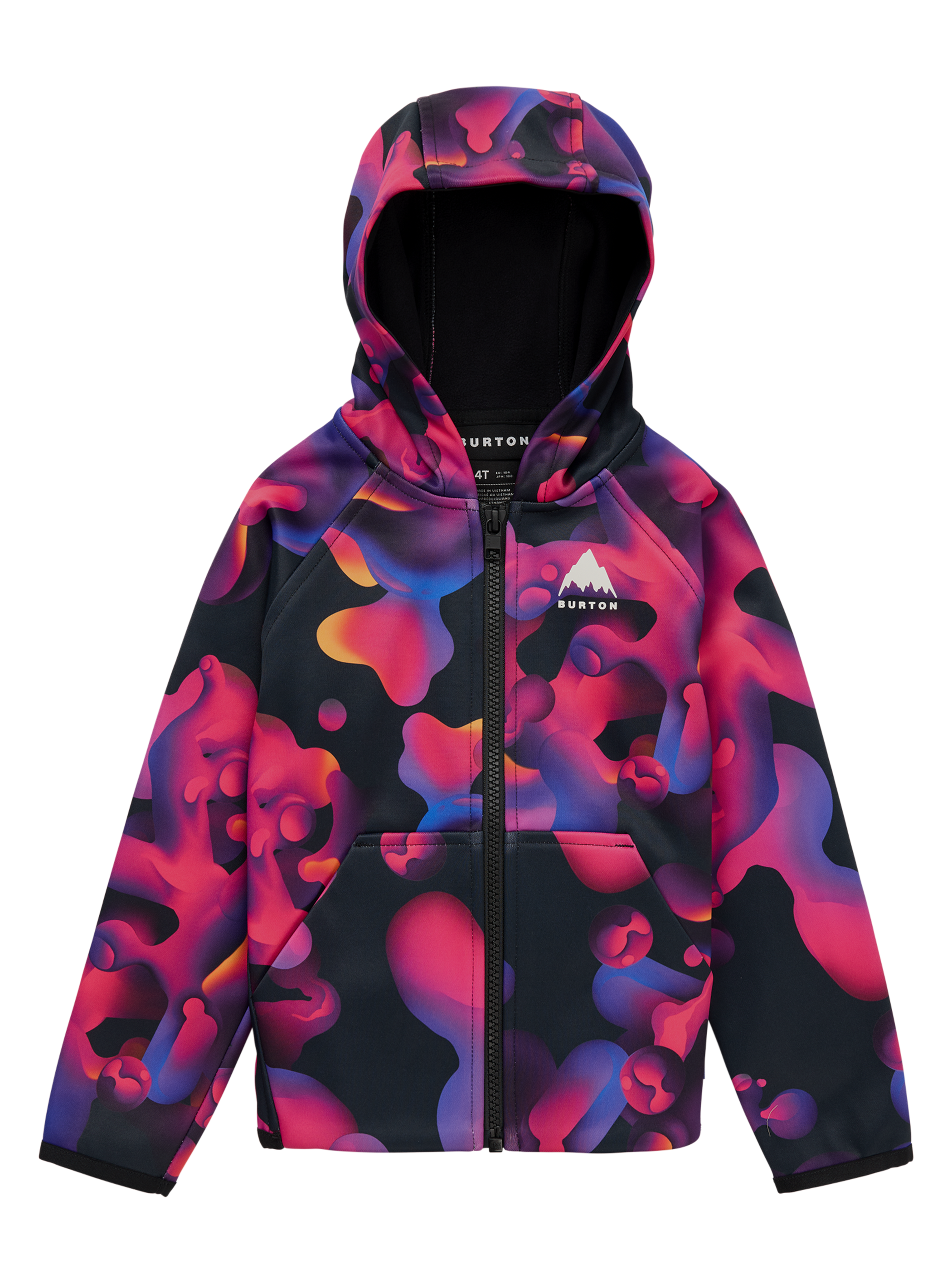 トドラー Burton クラウン ウェザープルーフ フルジップ フリース