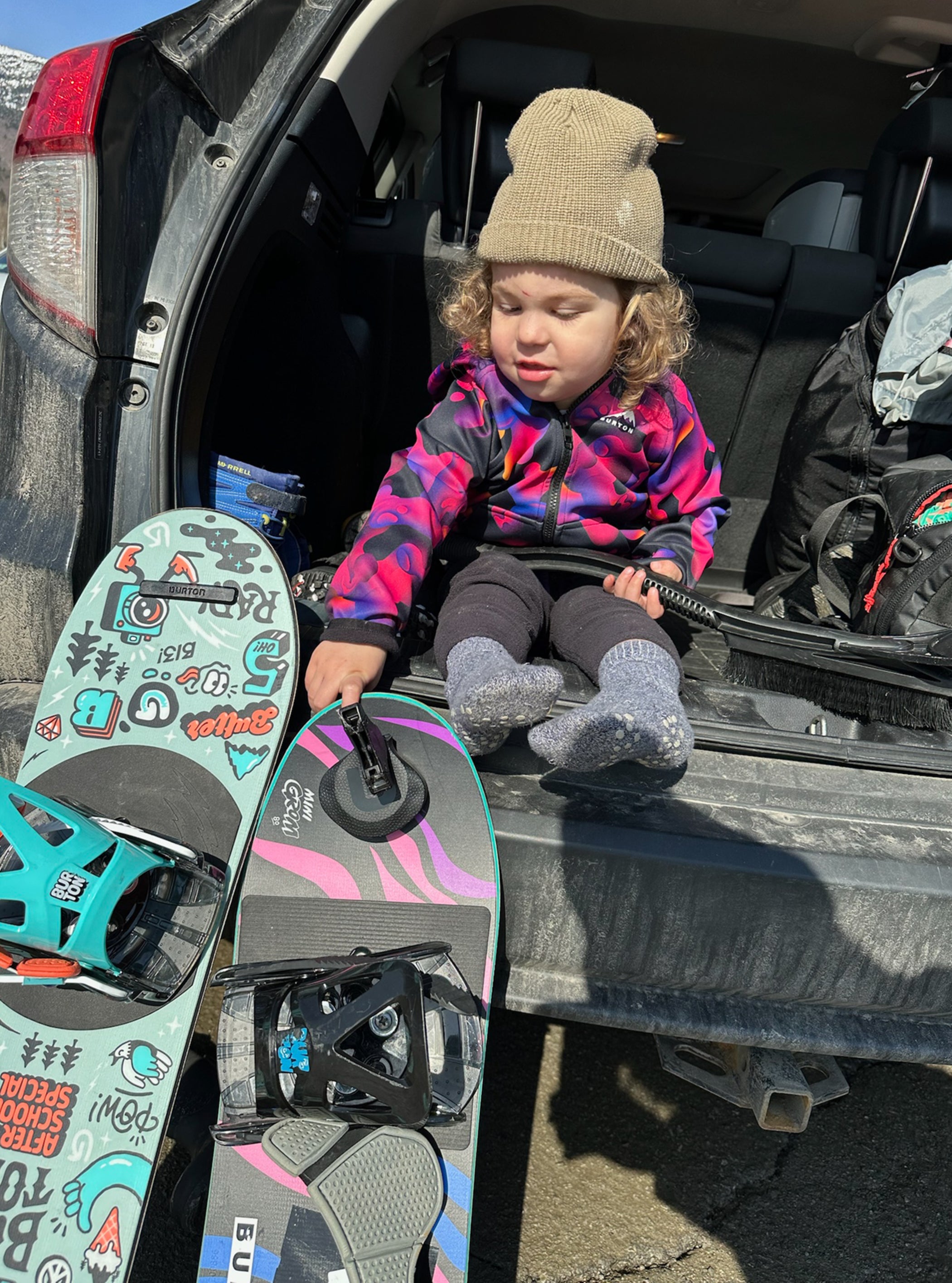 トドラー Burton クラウン ウェザープルーフ フルジップ フリース