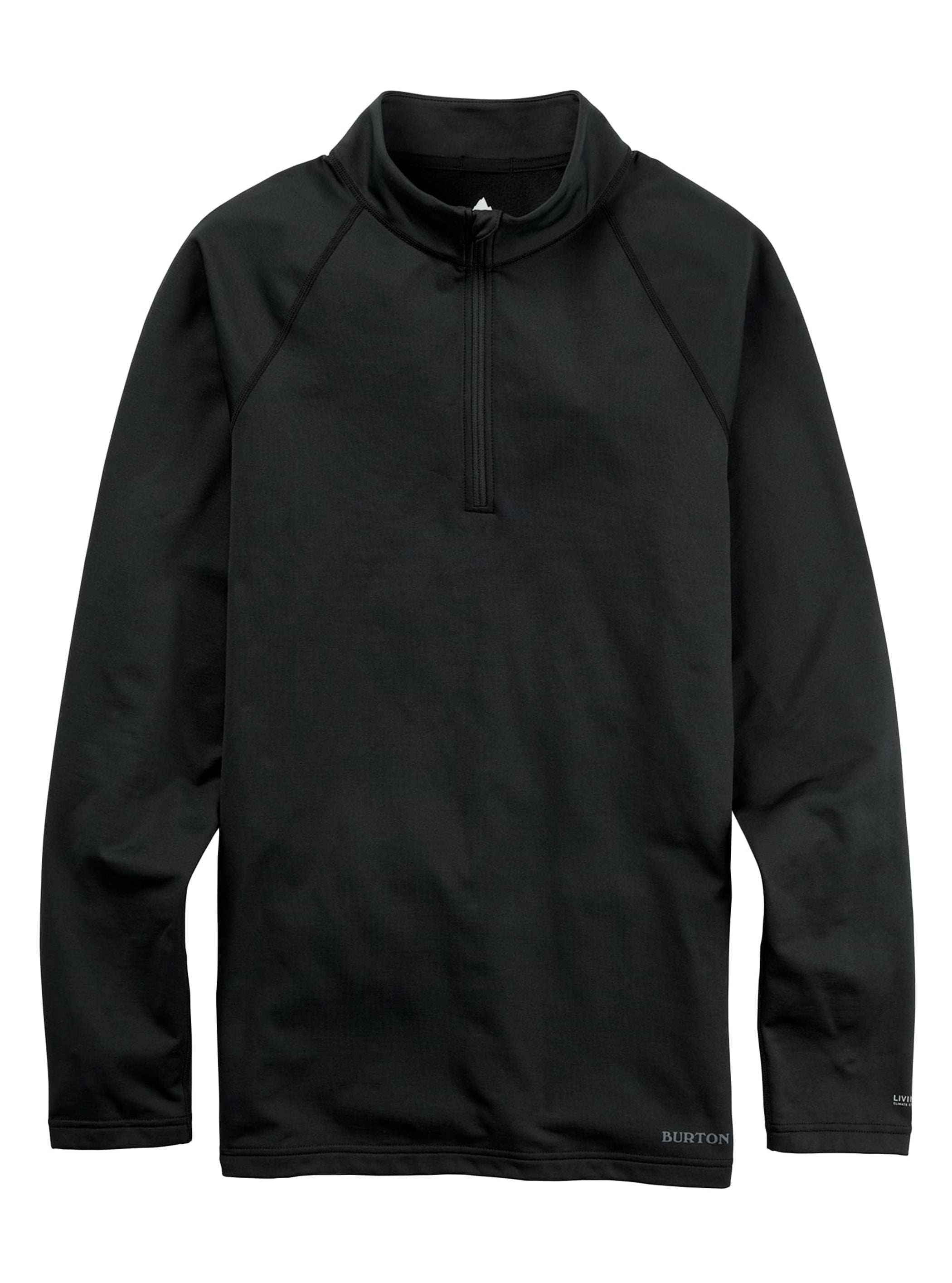 Product image of Men's Burton Heavyweight X Base Layer Quarter-Zip Shirt[Variant:True Black]