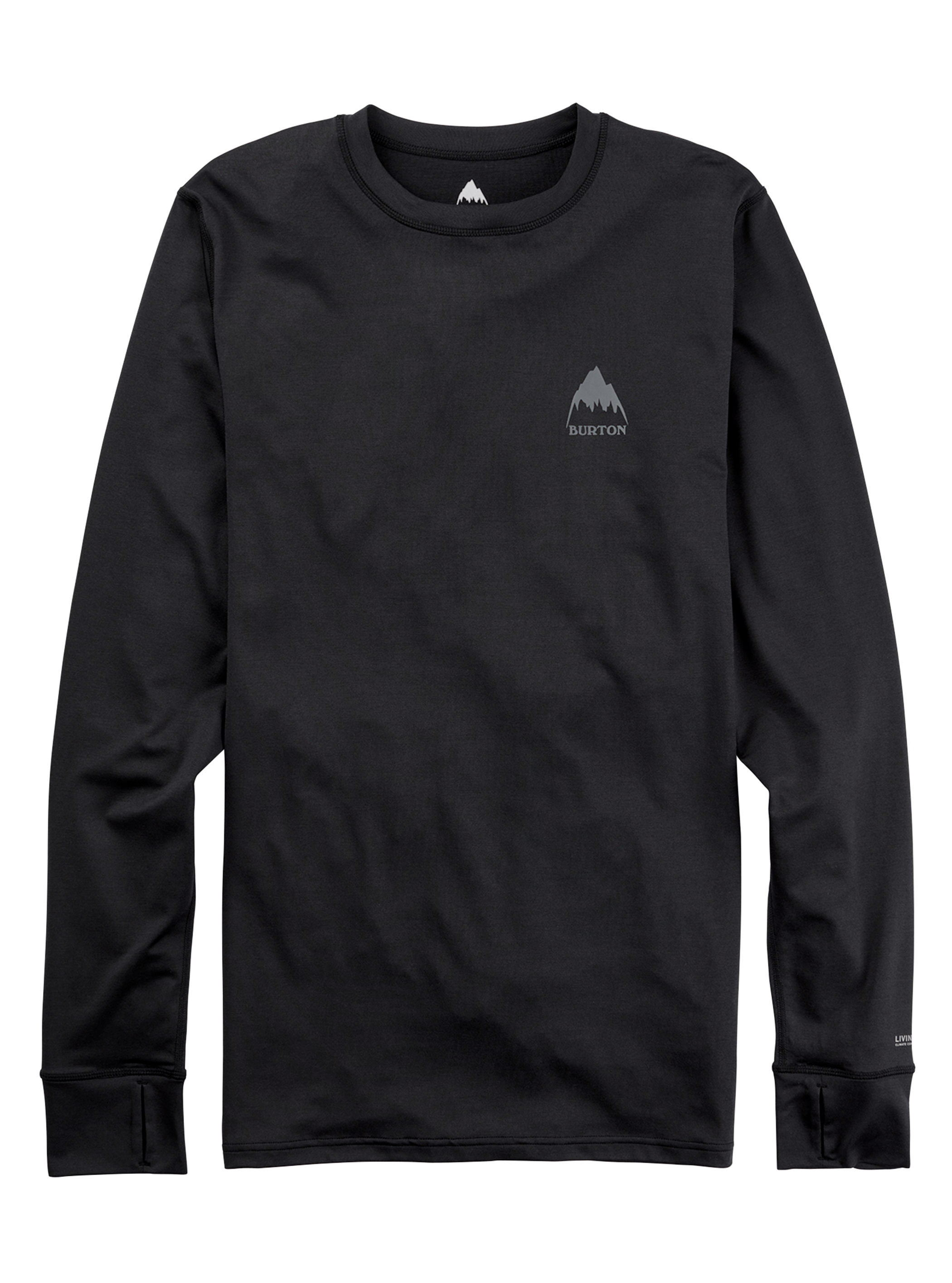 Product image of Men's Burton Lightweight X Base Layer Crewneck[Variant:True Black]