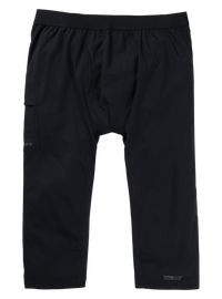 Product image of Men's Burton Midweight X Base Layer Three-Quarter Boot Pants[Variant:True Black]