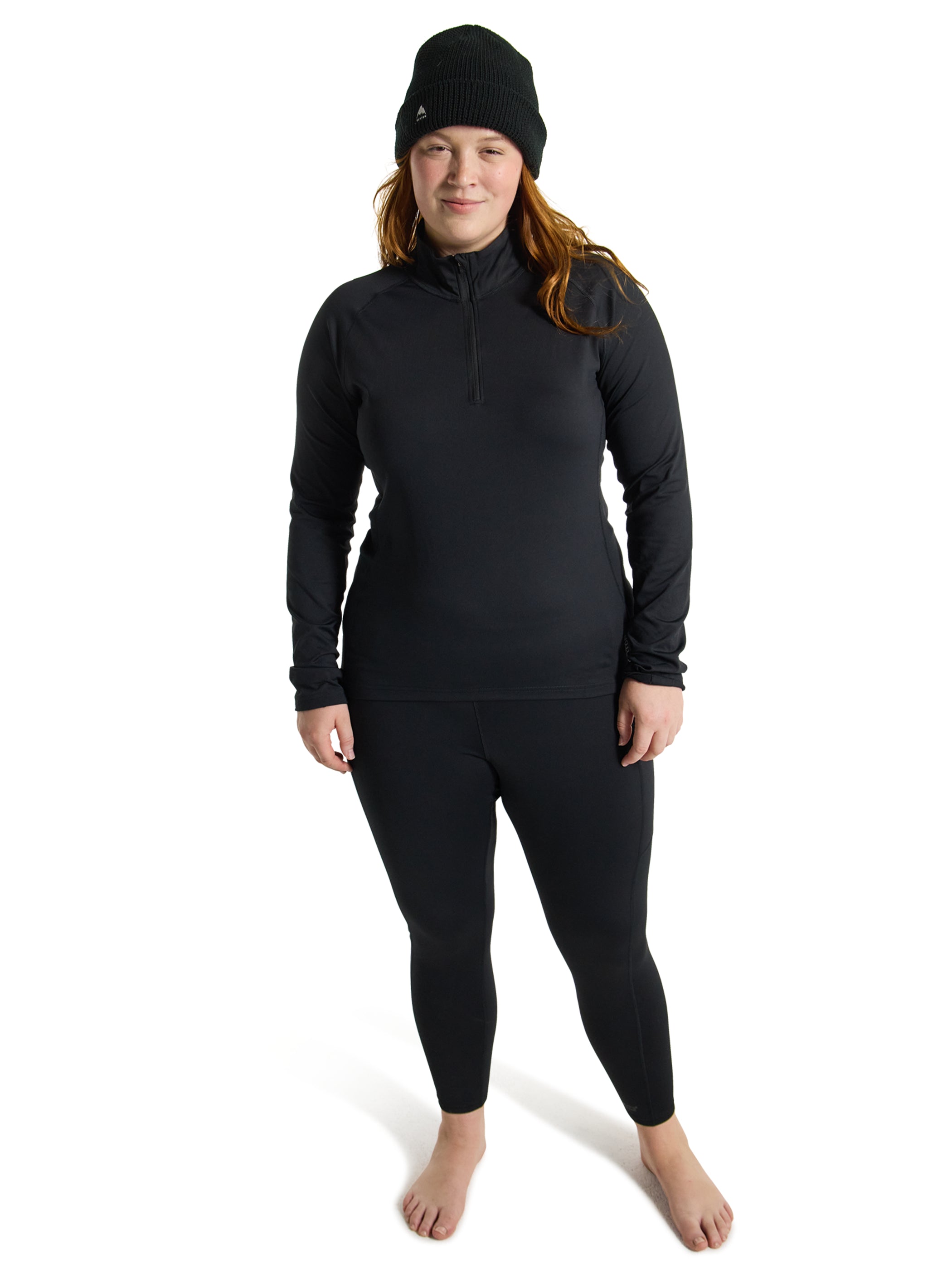ウィメンズ Burton ヘビーウェイト X ベースレイヤー 1/4ジップ シャツ