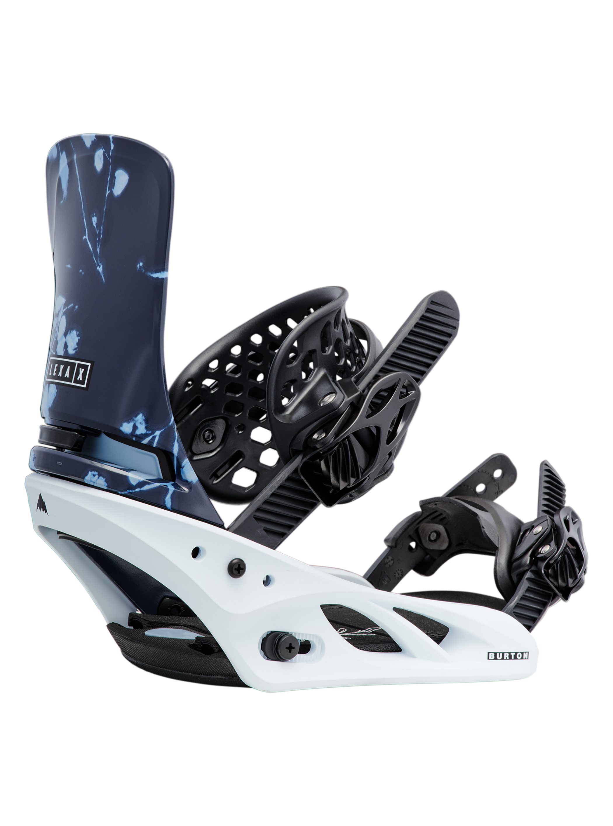 Product image of Women's Burton Lexa X Re:Flex Snowboard Bindings[Variant:Cyanotype Floral / White]