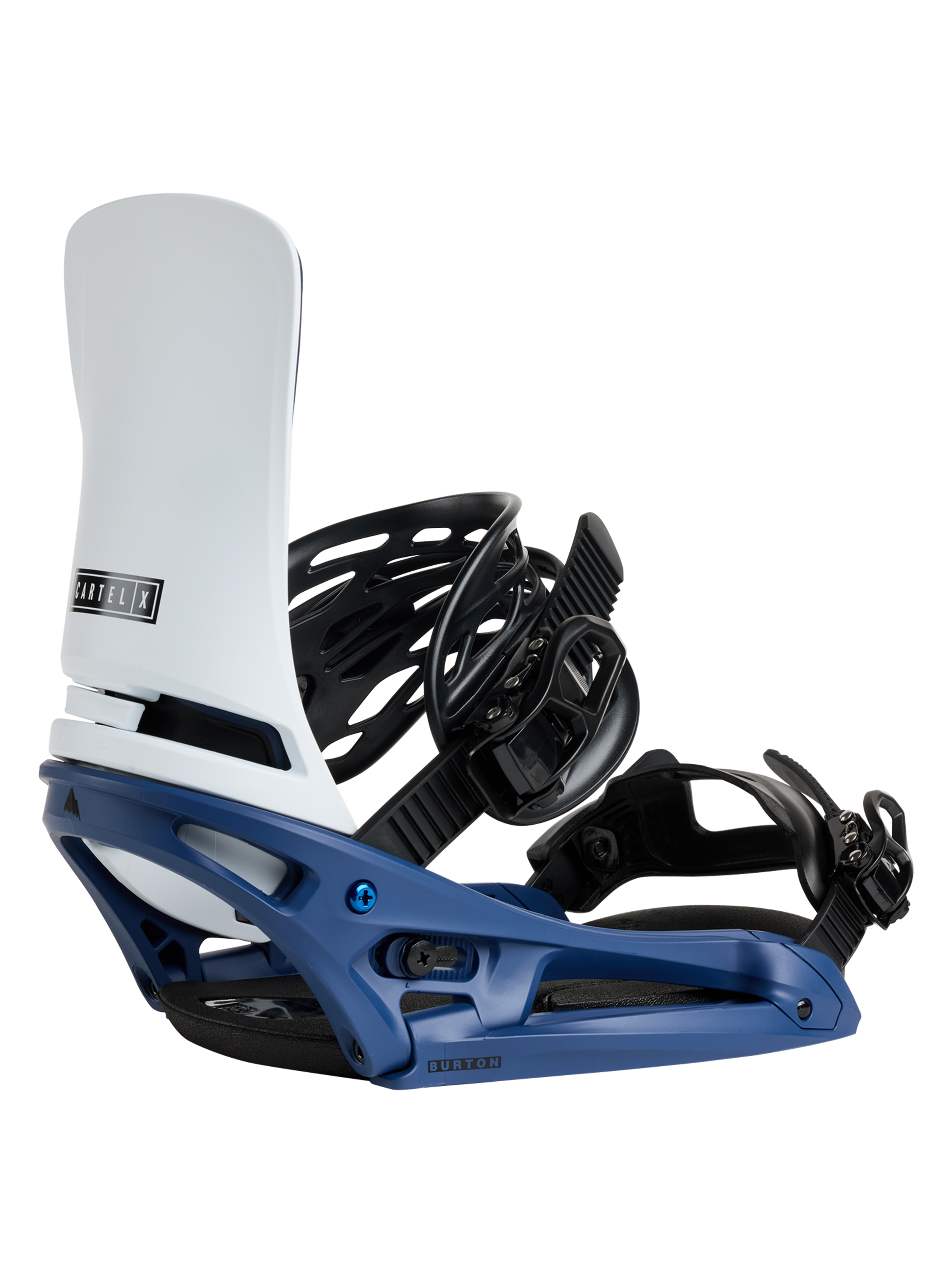 Product image of Men's Burton Cartel X EST® Snowboard Bindings[Variant:Nightfall / White]