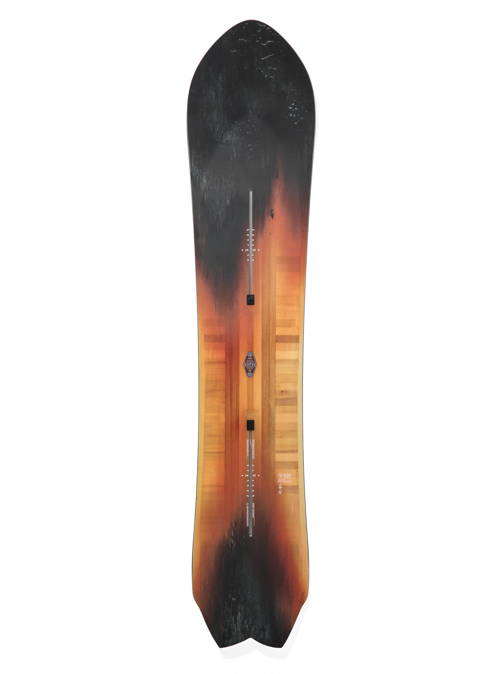 【サンプル】Burton 3D フィッシュ ディレクショナルFlat Top スノーボード