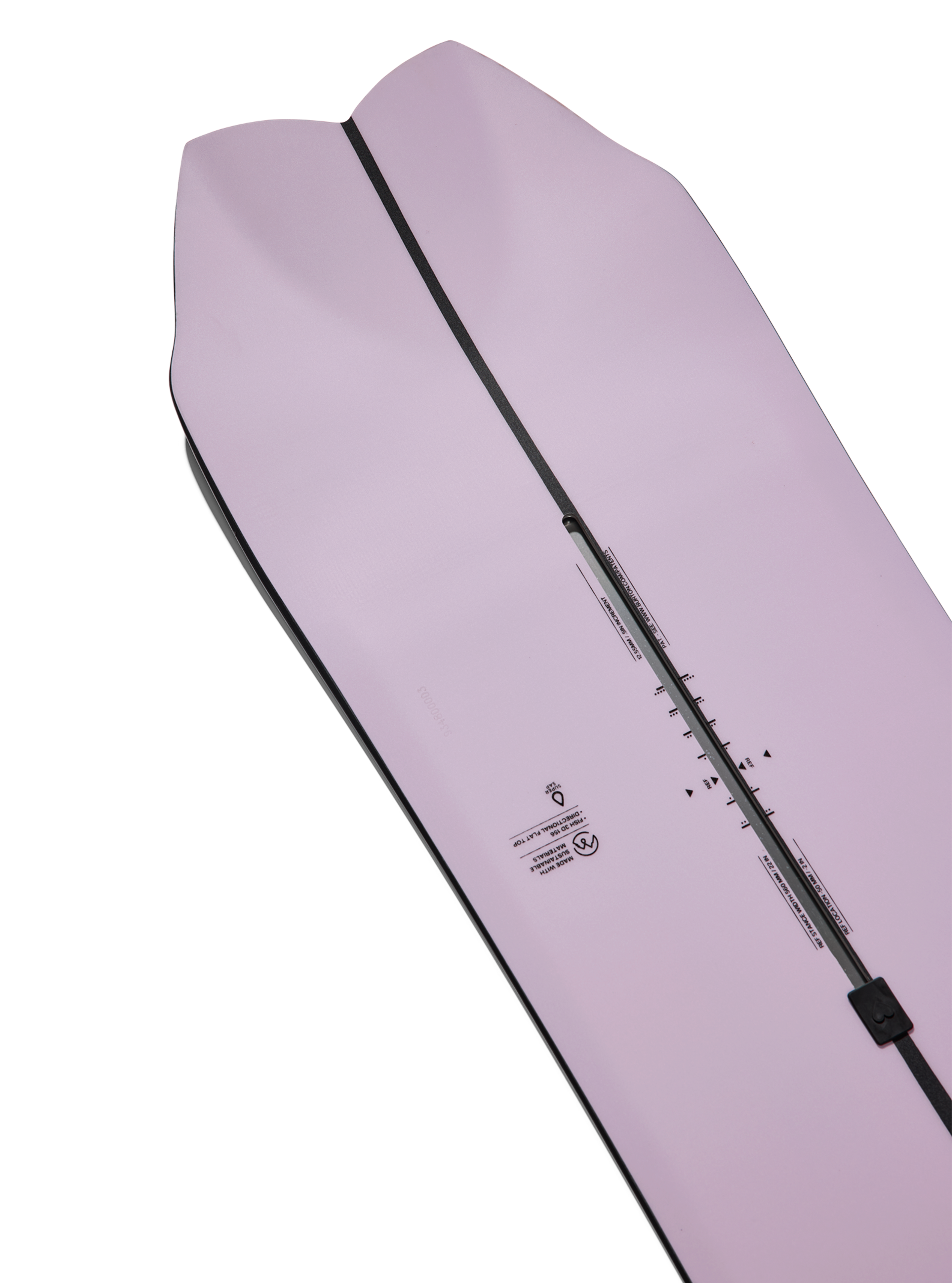 Burton 3D フィッシュ ディレクショナル Flat Top スノーボード 2025 Burton 3D フィッシュ ディレクショナル Flat Top スノーボード 2025