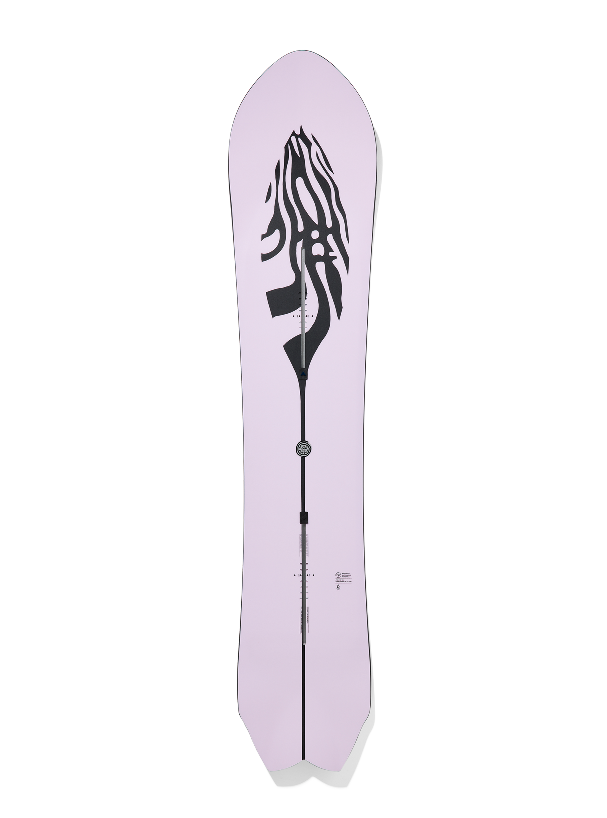 Burton 3D フィッシュ ディレクショナルFlat Top スノーボード
