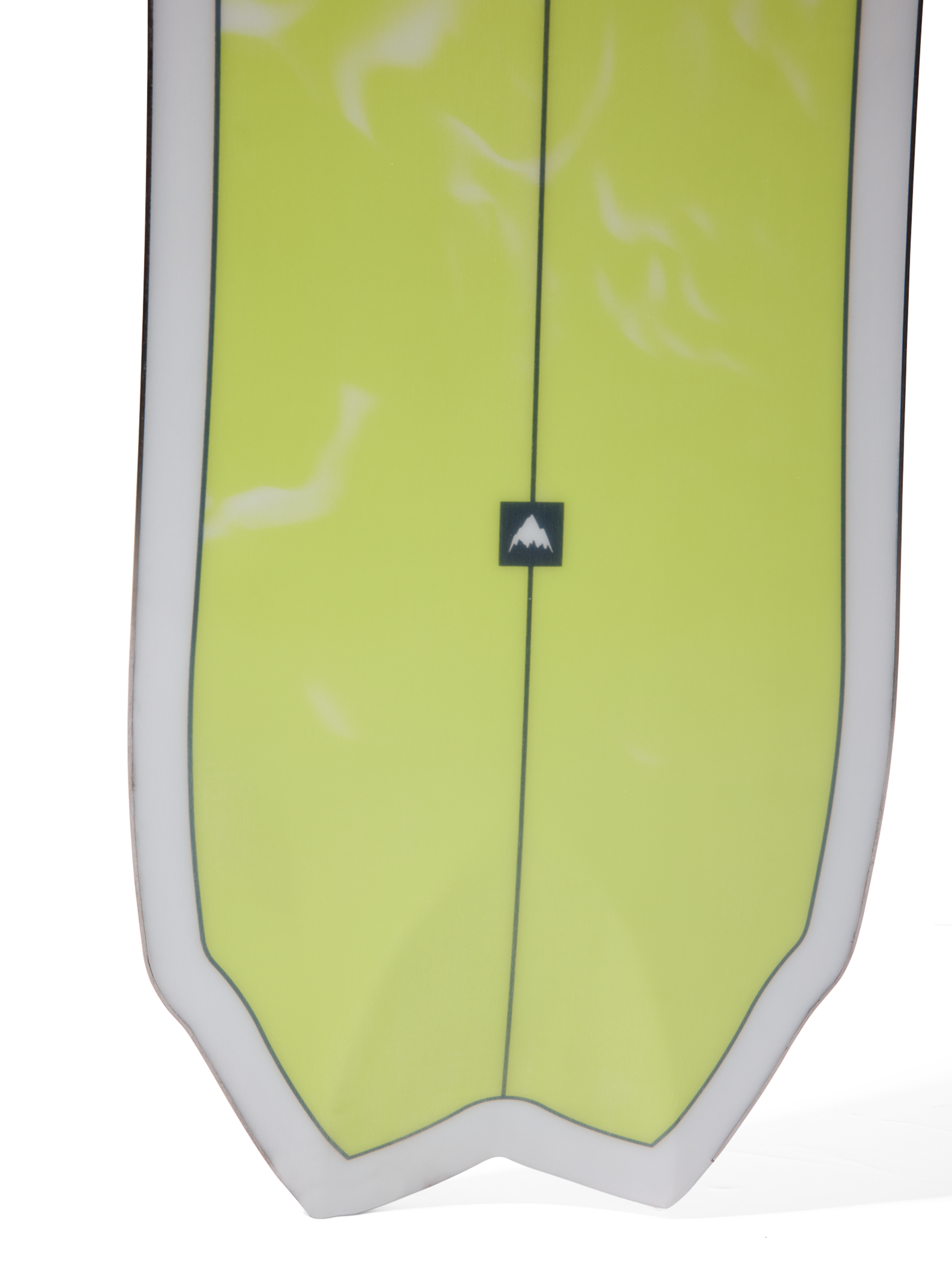 Burton 3D フィッシュ ディレクショナルFlat Top スノーボード