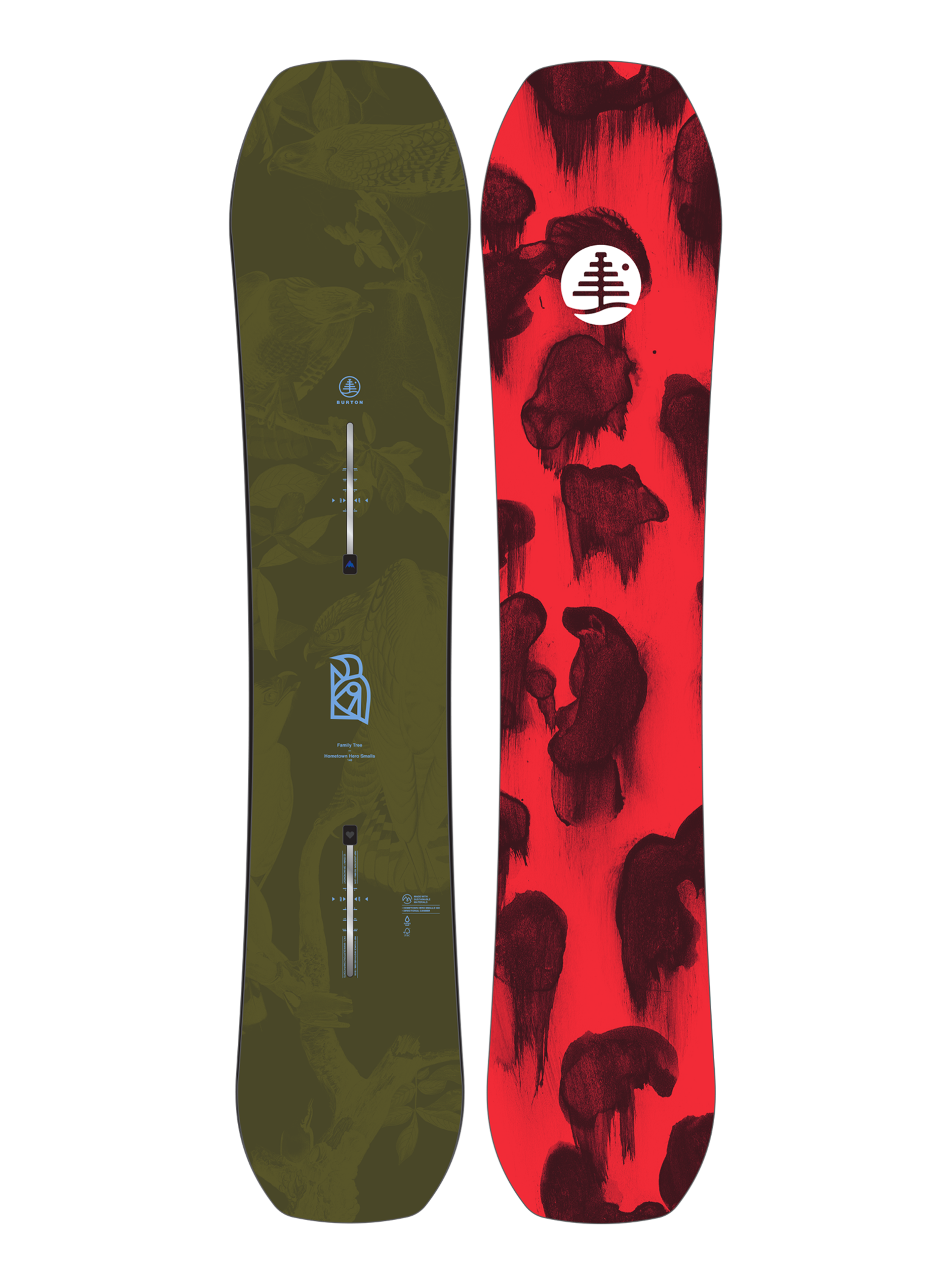 Kids' Burton Family Tree Hometown Hero Camber Snowboard | Burton Kids' Burton Family Tree Hometown Hero Camber Snowboard | Burton