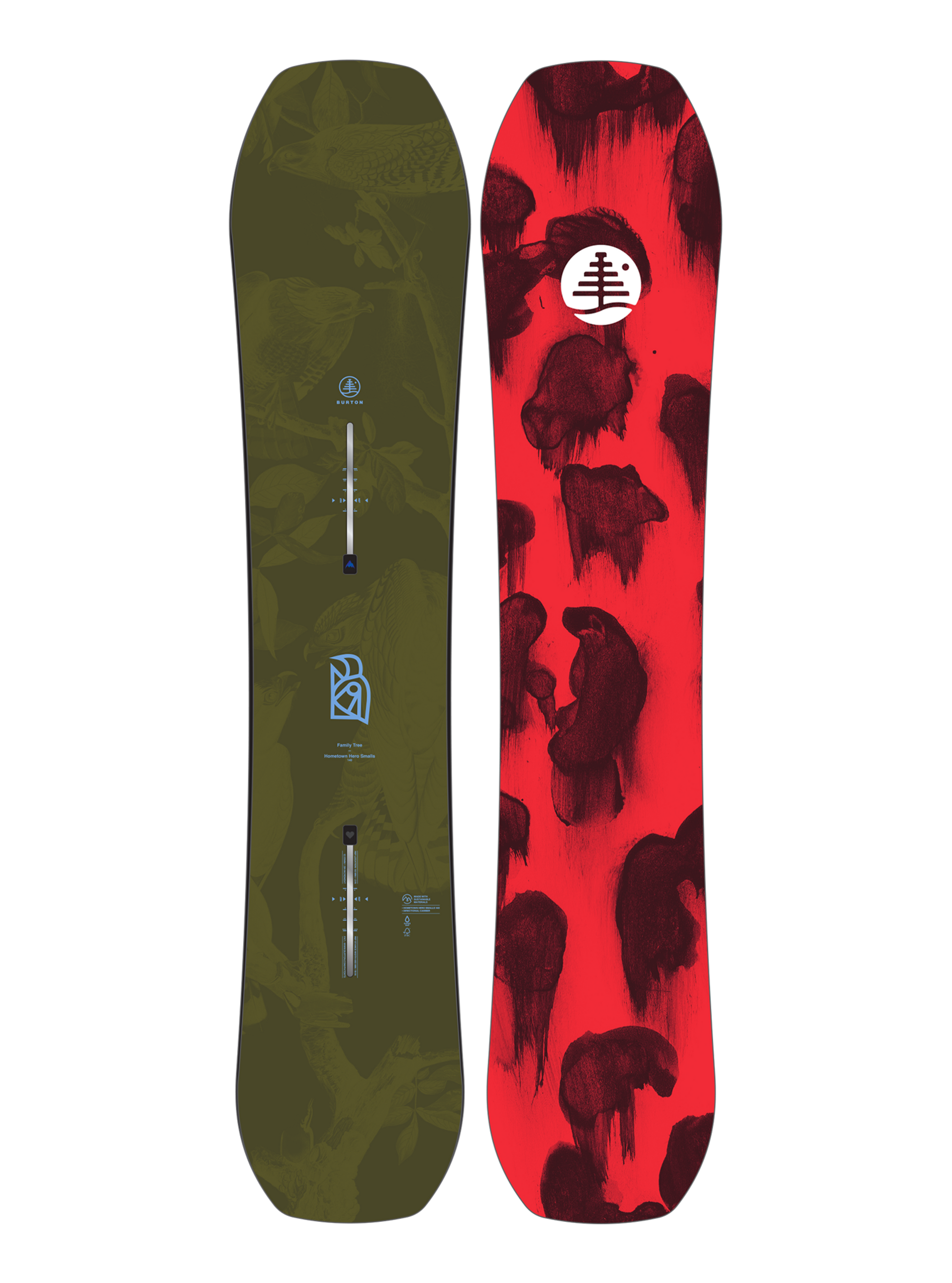Product image of Kids' Burton Family Tree Hometown Hero Camber Snowboard[Variant:Graphic]