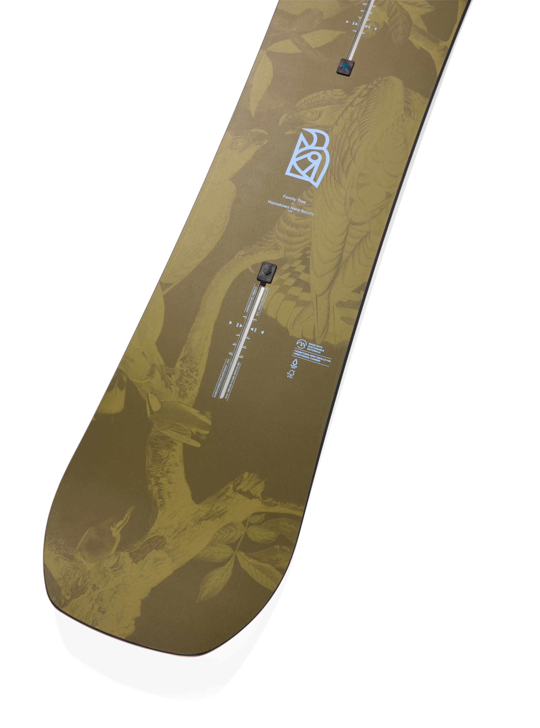 キッズ Burton ファミリーツリー ホームタウンヒーロー キャンバー スノーボード