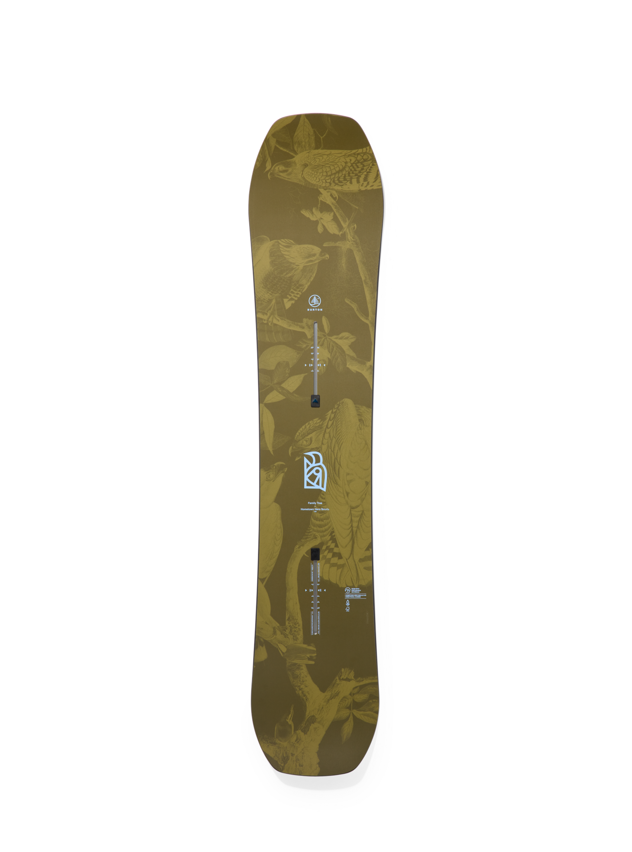 キッズ Burton ファミリーツリー ホームタウンヒーロー キャンバー スノーボード