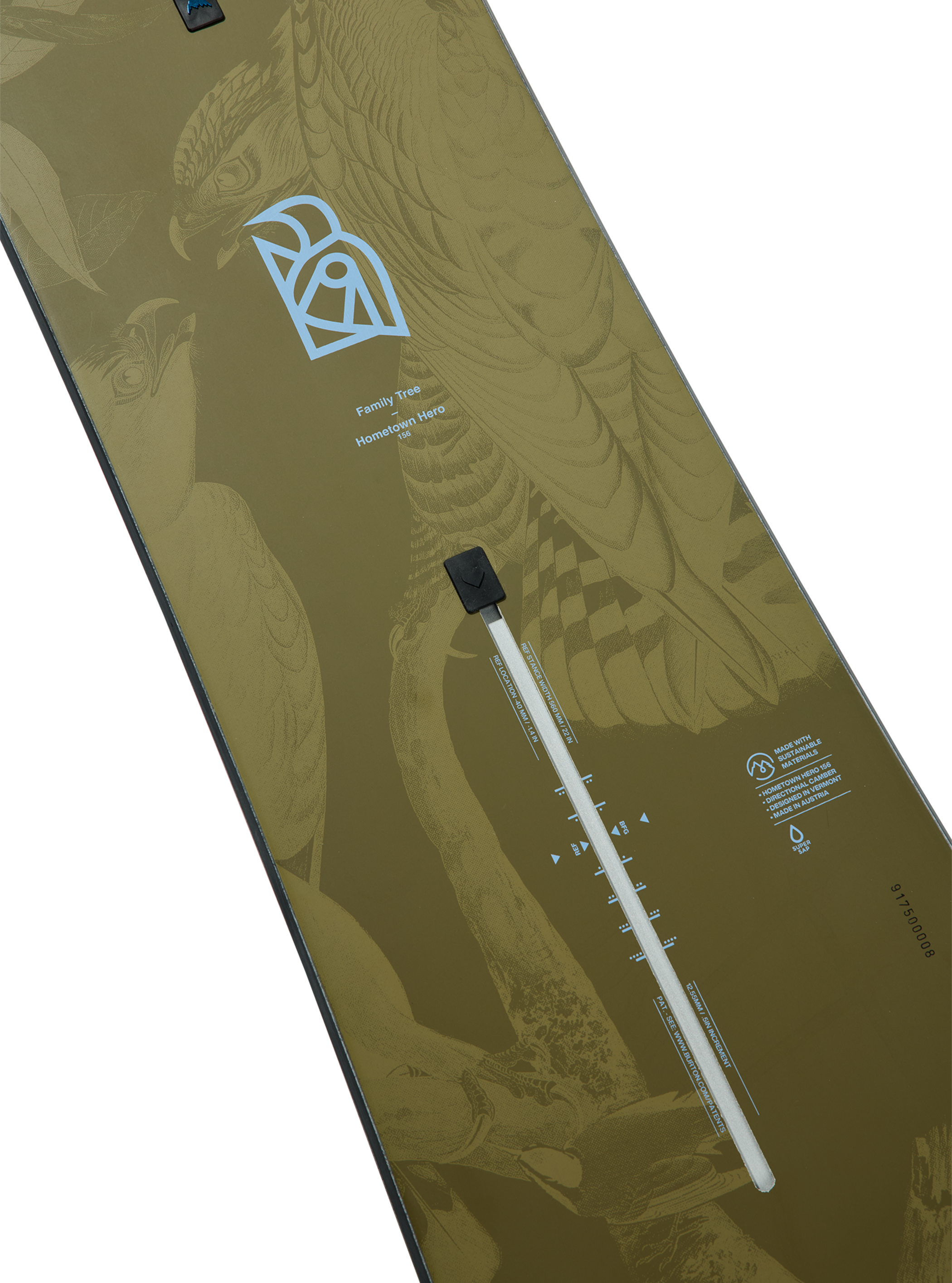 Product image of Burton Family Tree Hometown Hero Camber Snowboard[Variant:Family Tree]