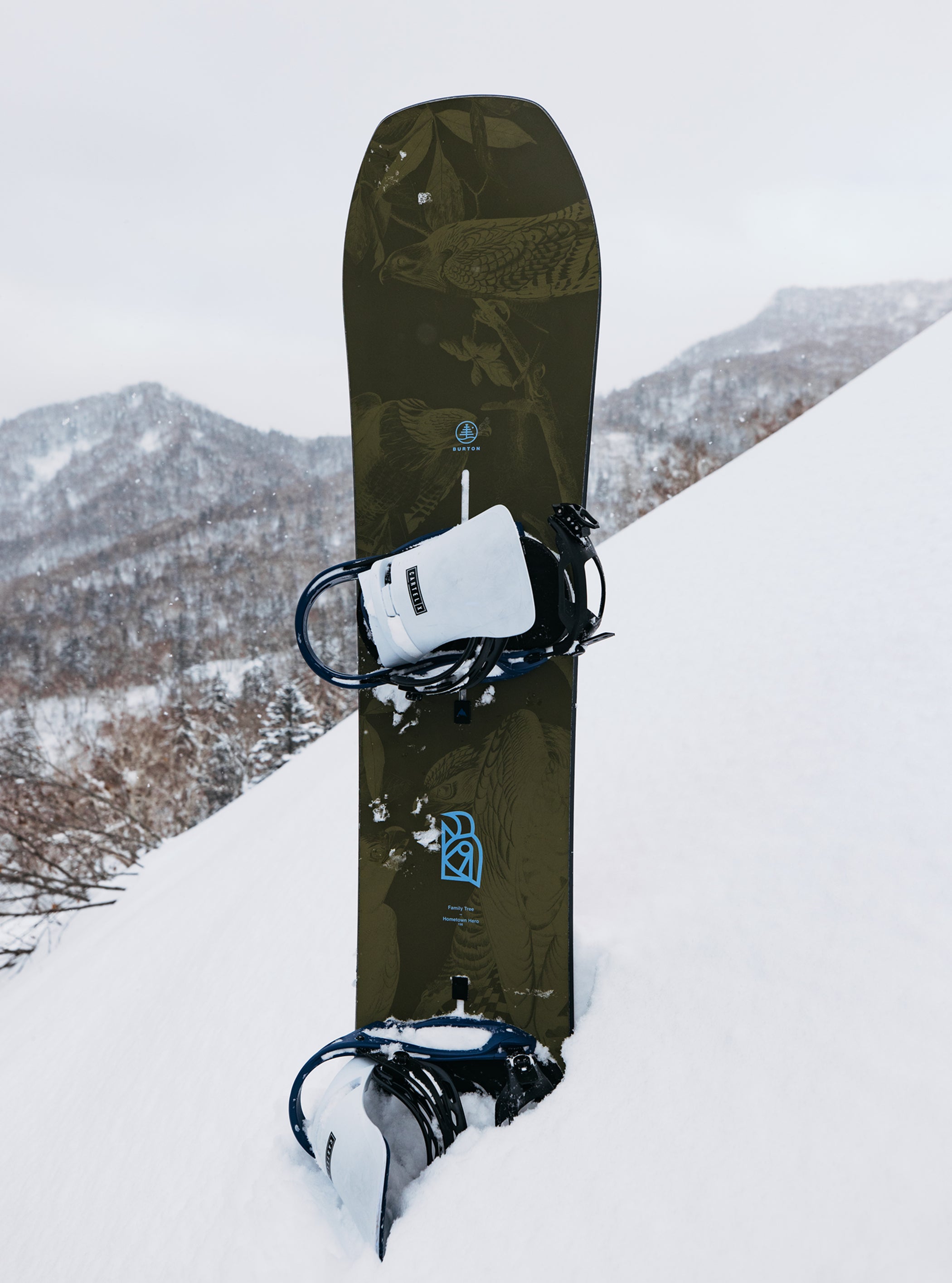 Burton ファミリーツリー ホームタウンヒーロー キャンバー スノーボード