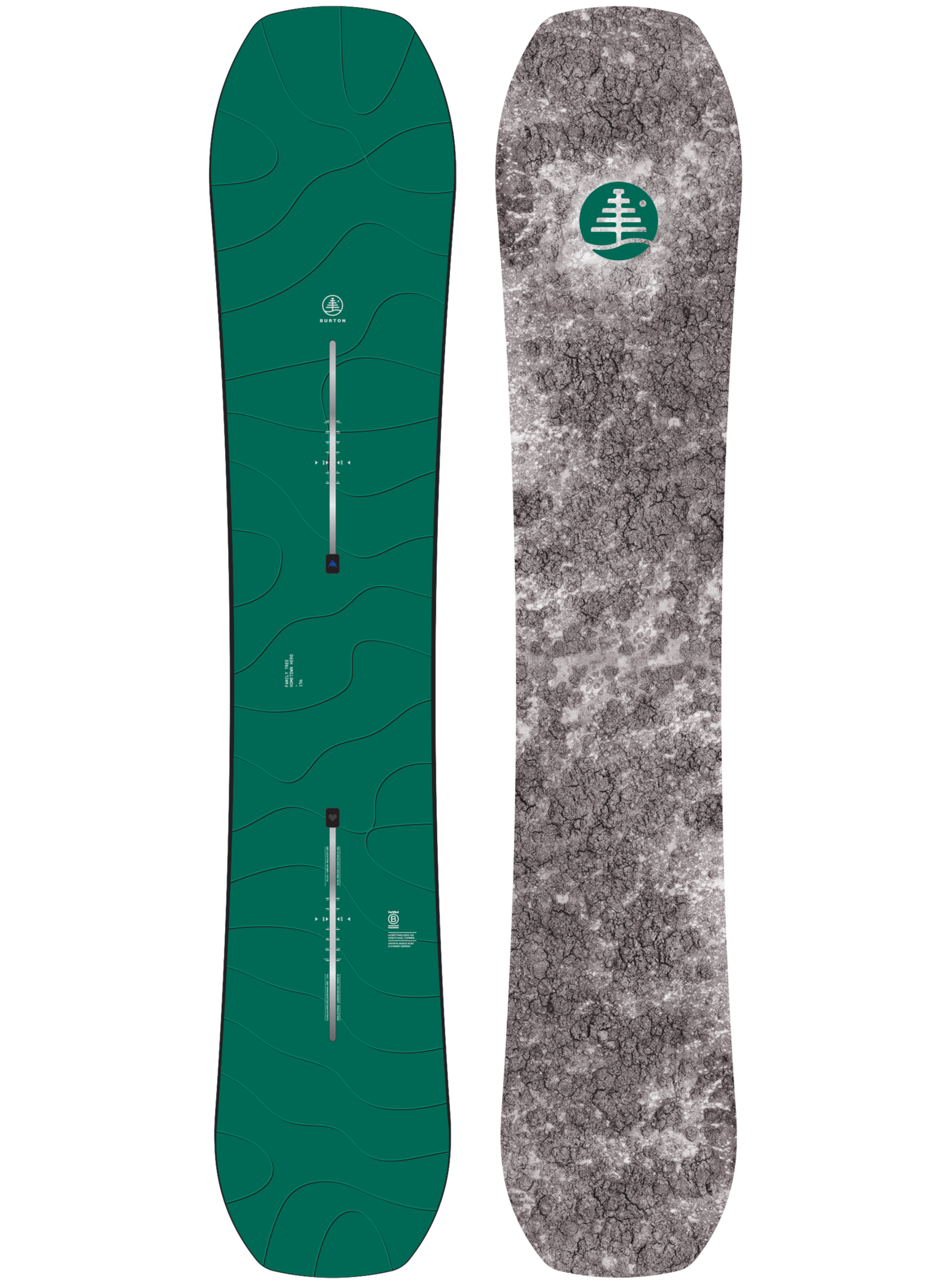Burton Family Tree Hometown Hero Camber Snowboard