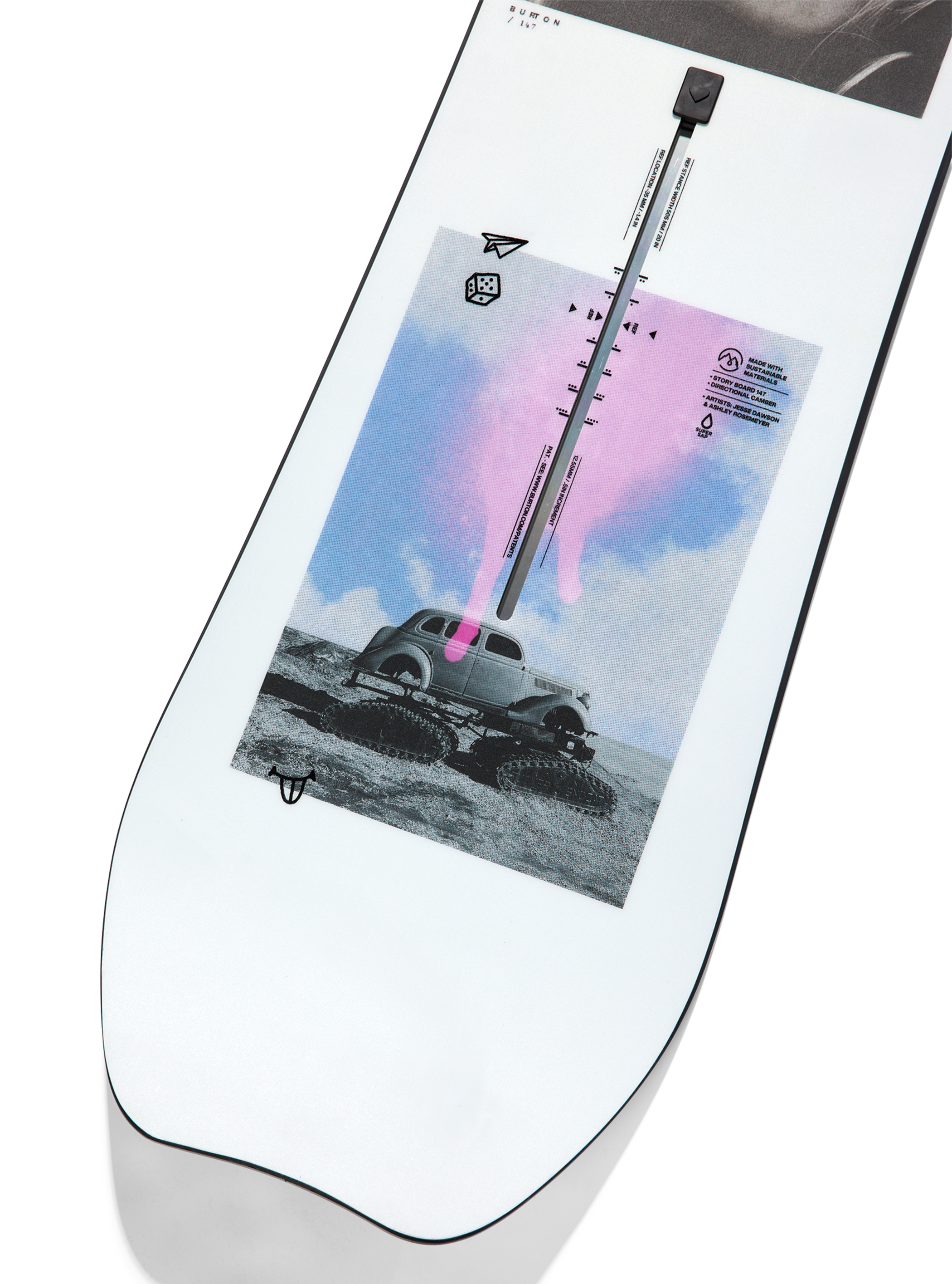 Women's Burton Story Board Camber Snowboard | Burton.com Winter Women's Burton Story Board Camber Snowboard | Burton.com Winter