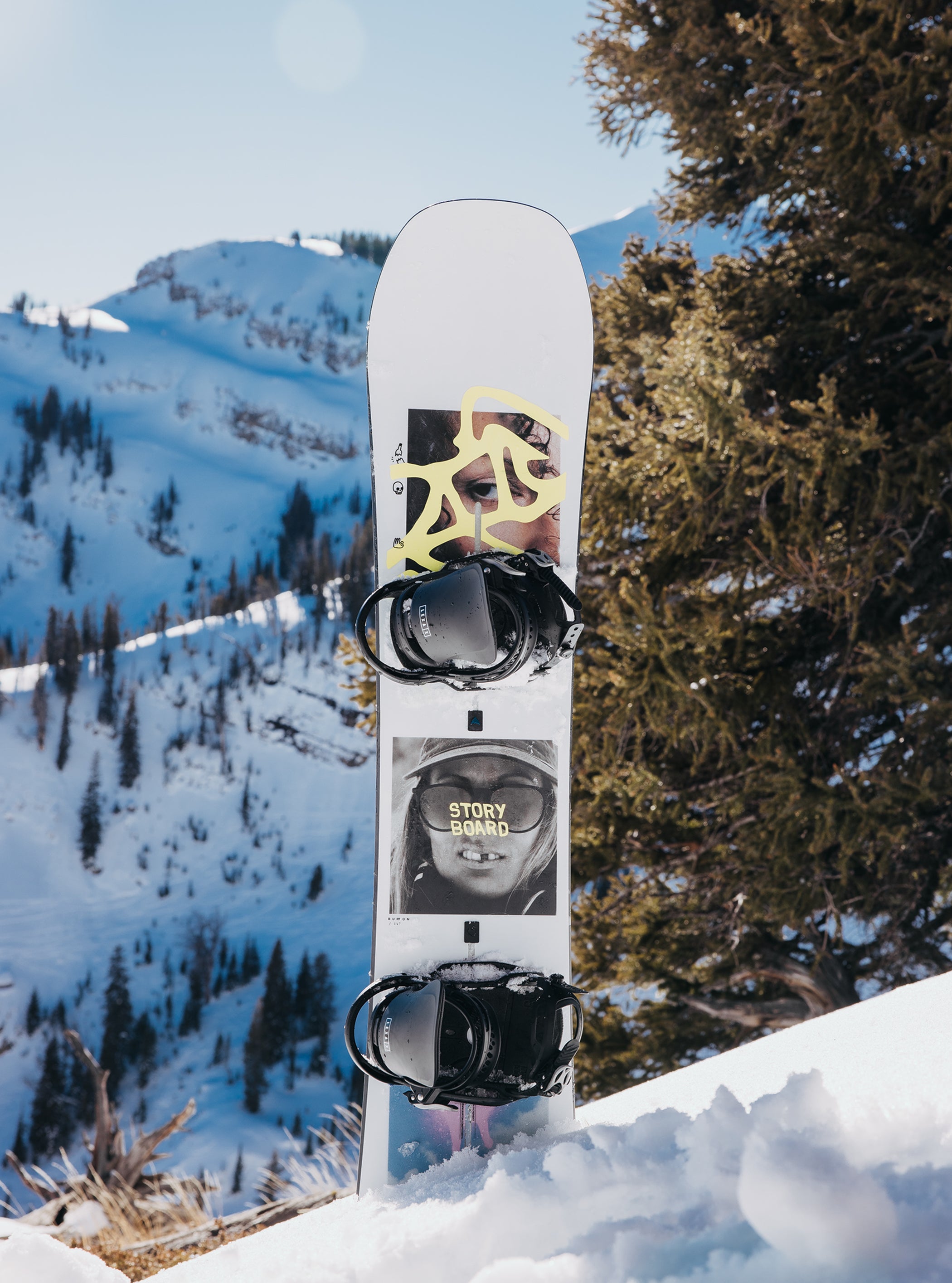 ウィメンズ Burton ストーリーボード キャンバー スノーボード
