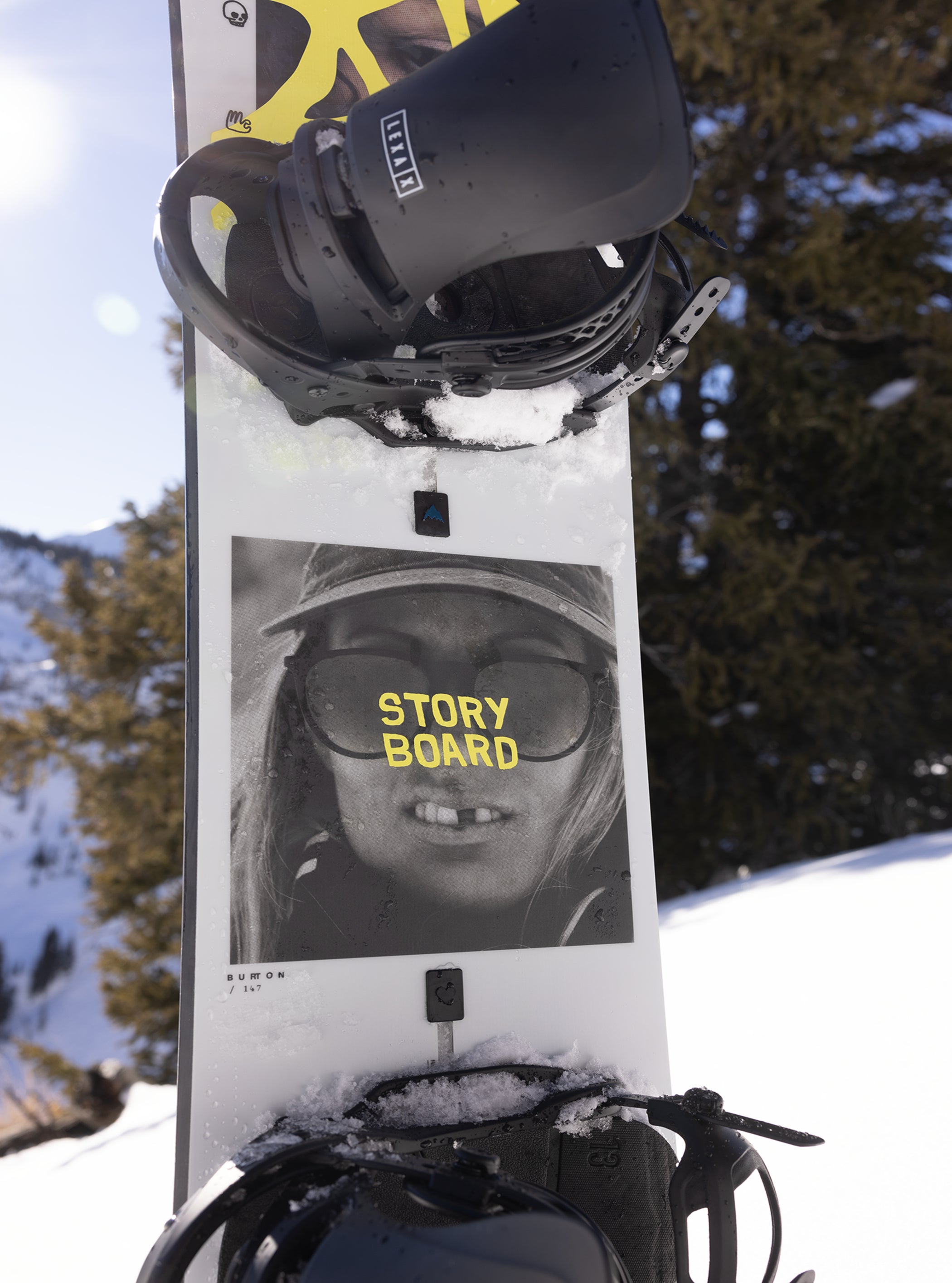 ウィメンズ Burton ストーリーボード キャンバー スノーボード