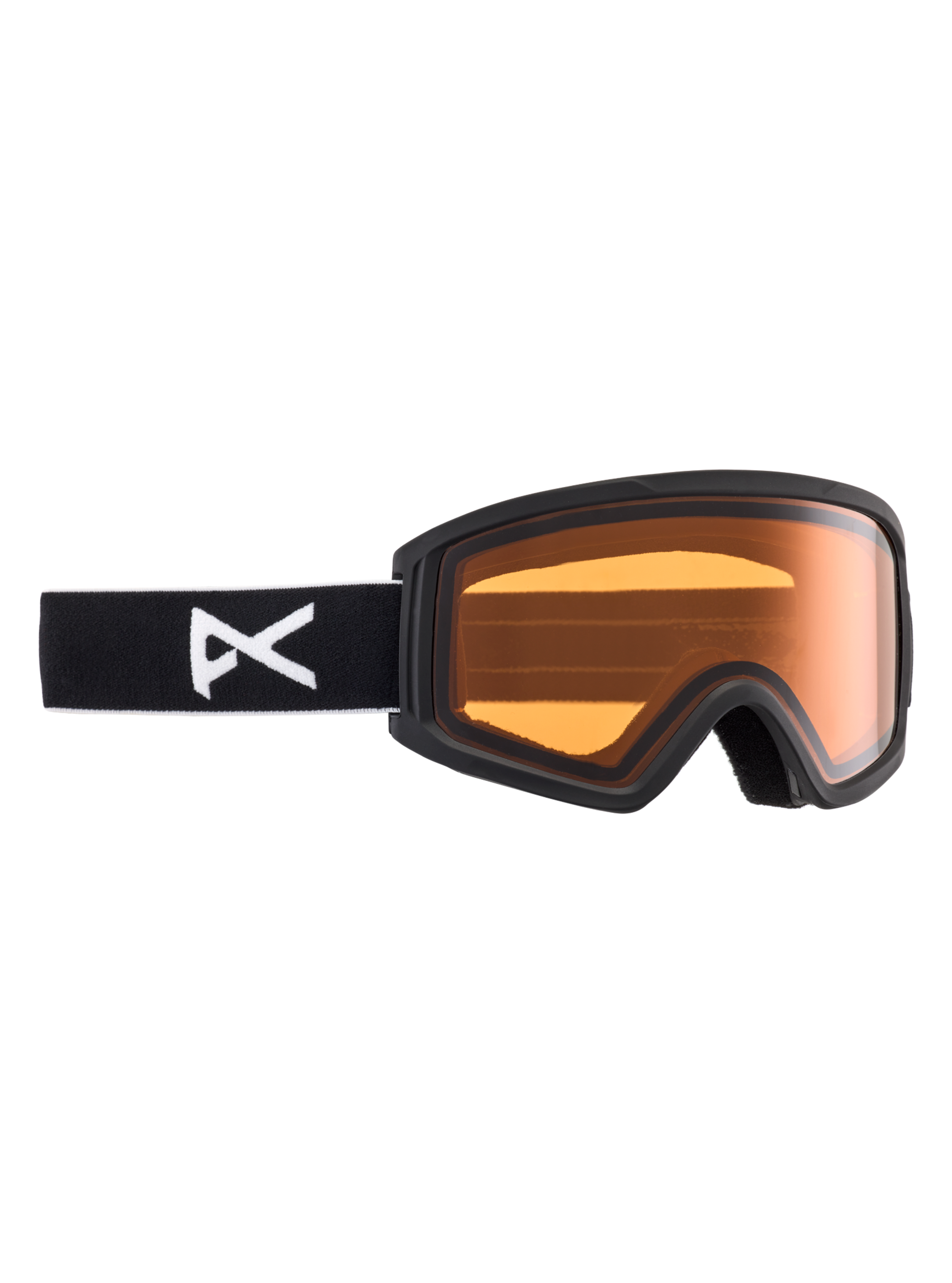 Product image of Anon Tracker 2.0 Low Bridge Fit Goggles[Variant:Frame: Black, Lens: Amber (55% / S1)]
