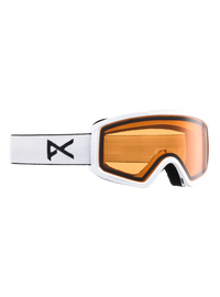 Product image of Anon Tracker 2.0 Low Bridge Fit Goggles[Variant:Frame: White, Lens: Amber (55% / S1)]