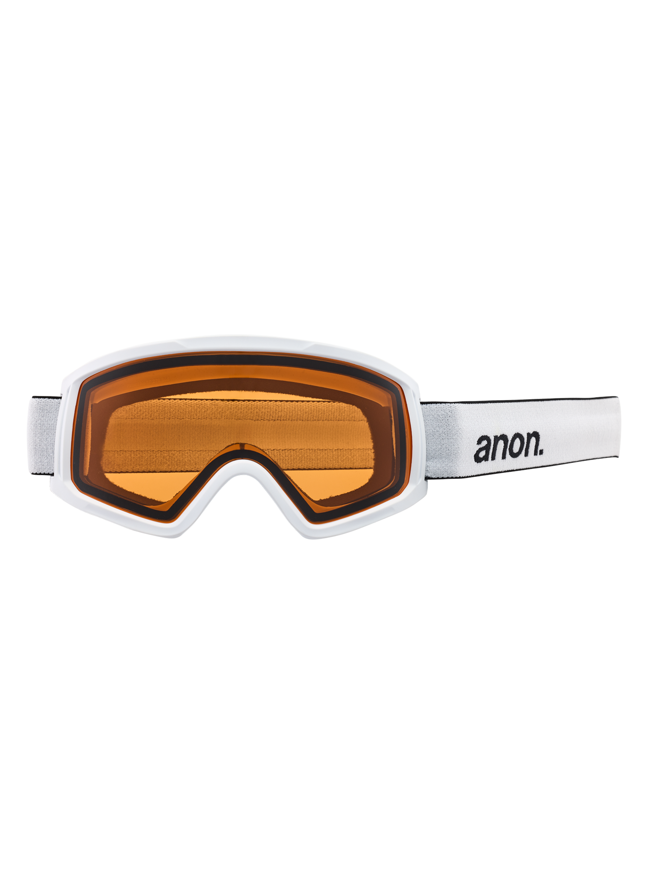 Product image of Anon Tracker 2.0 Low Bridge Fit Goggles[Variant:Frame: White, Lens: Amber (55% / S1)]