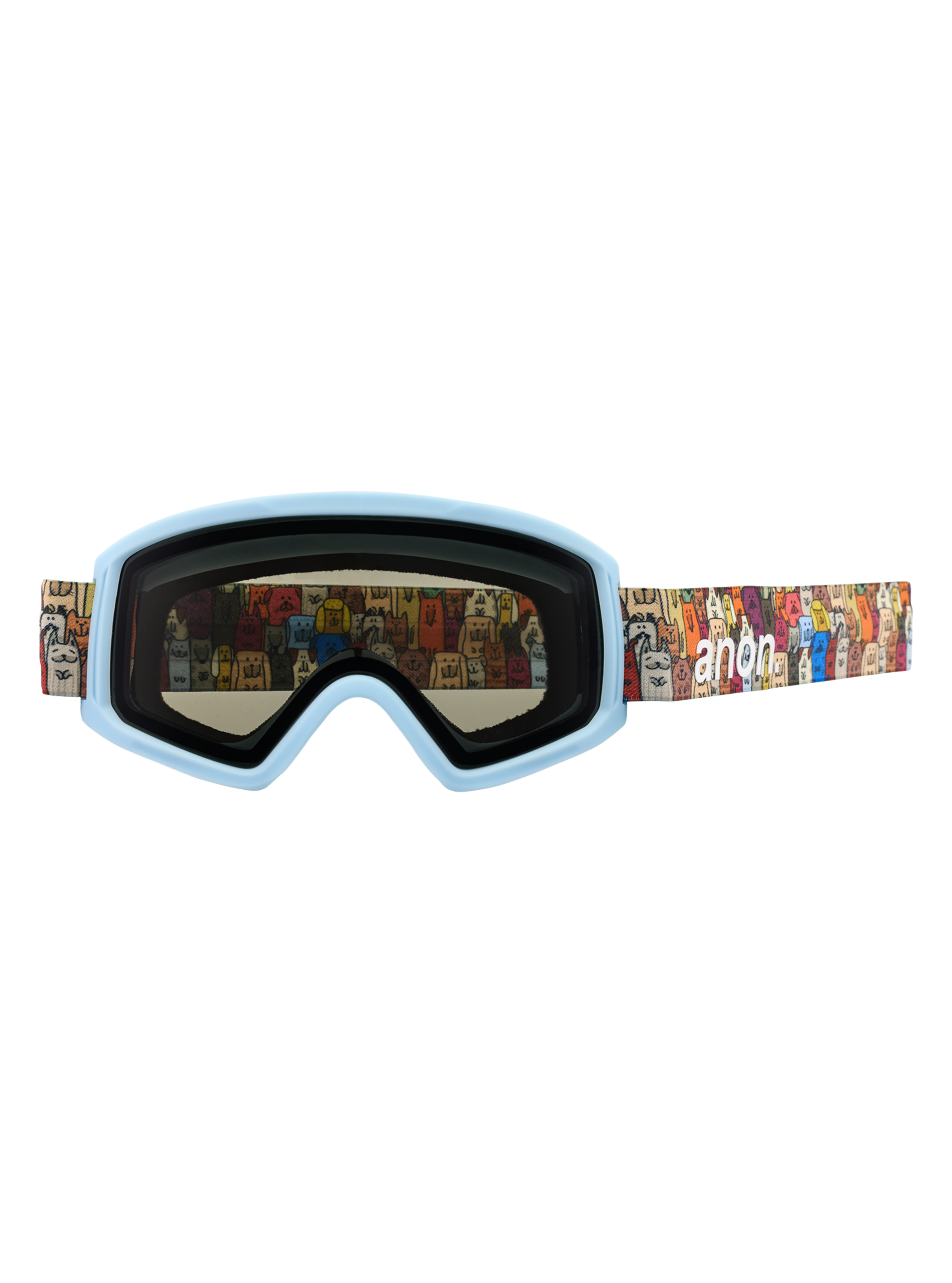 Product image of Anon Tracker 2.0 Low Bridge Fit Goggles[Variant:Frame: Puppies, Lens: Smoke (35% / S2)]