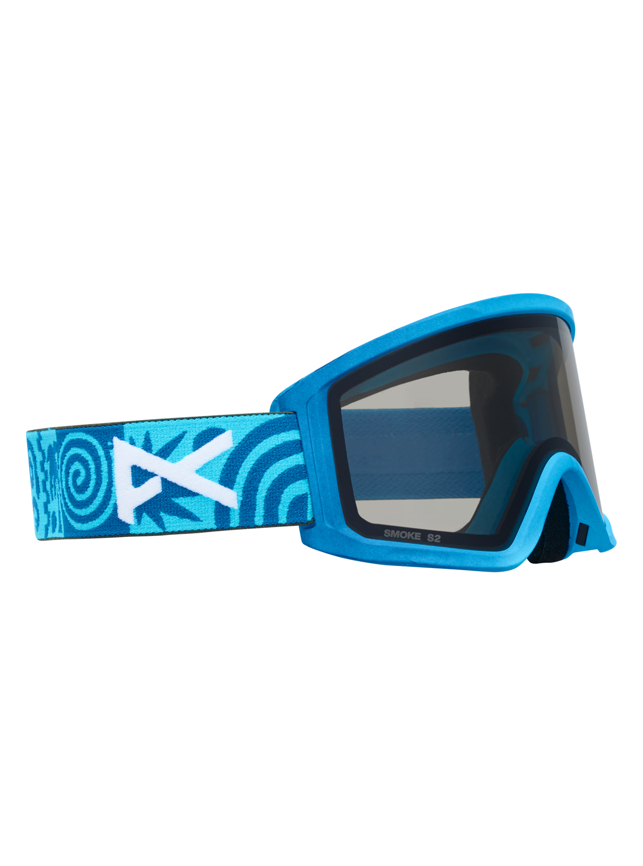 Product image of Anon Tracker 2.0 Goggles + MFI® Face Mask[Variant:Frame: Island Blues, Lens: Smoke (35% / S2)]
