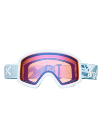 Product image of Anon Tracker 2.0 Goggles + MFI® Face Mask[Variant:Frame: Mountain Party, Lens: Blue Amber (50% / S1)]