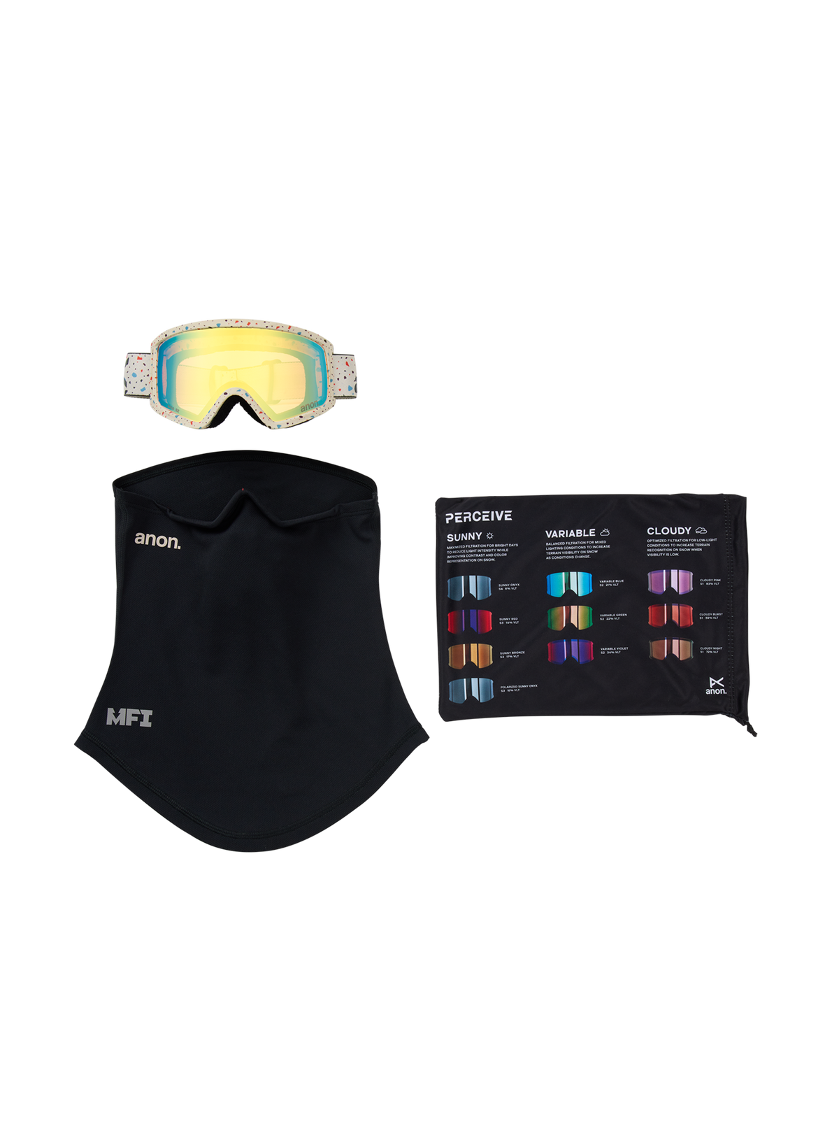 Anon Tracker 2.0 Goggles + MFI® Face Mask