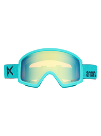 Product image of Anon Tracker 2.0 Goggles + MFI® Face Mask[Variant:Frame: Marine, Lens: Gold Amber (32% / S2)]