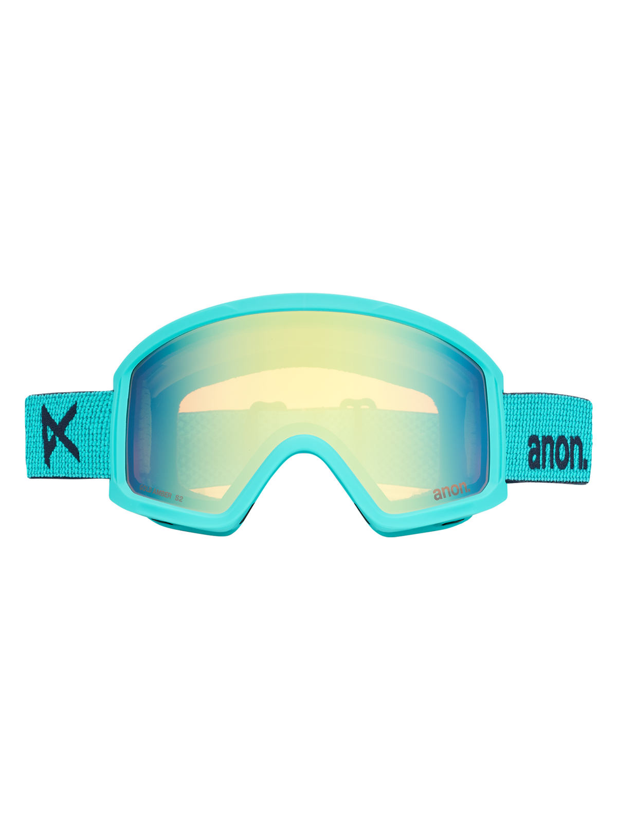 Product image of Anon Tracker 2.0 Goggles + MFI® Face Mask[Variant:Frame: Marine, Lens: Gold Amber (32% / S2)]