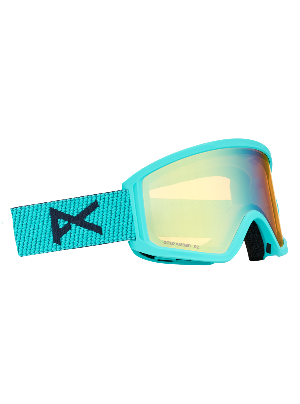 Product image of Anon Tracker 2.0 Goggles + MFI® Face Mask[Variant:Frame: Marine, Lens: Gold Amber (32% / S2)]