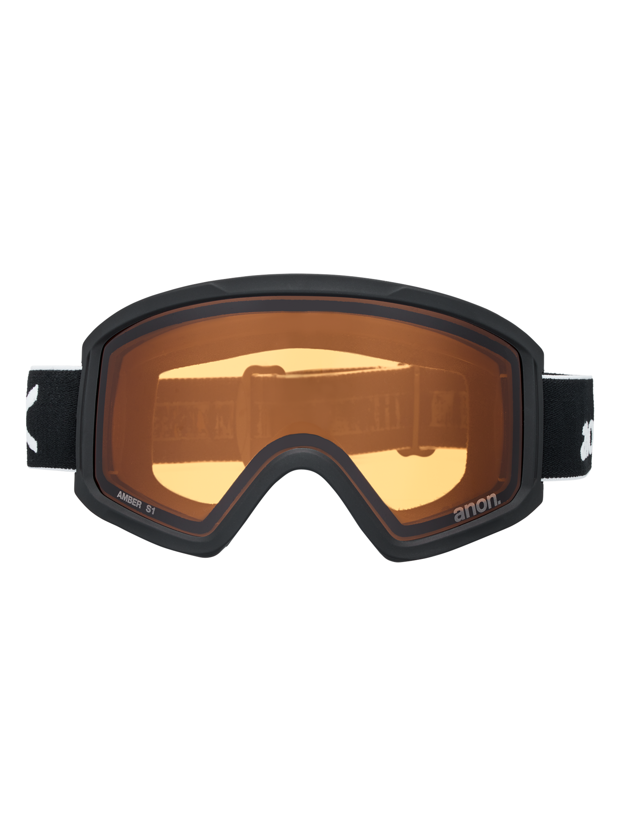 Product image of Anon Tracker 2.0 Goggles + MFI® Face Mask[Variant:Frame: Black, Lens: Amber (55% / S1)]