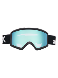 Product image of Anon Helix 2.0 Goggles + Bonus Lens[Variant:Frame: Black, Lens: Perceive Variable Blue (21% / S2), Spare Lens: Amber (55% / S1)]