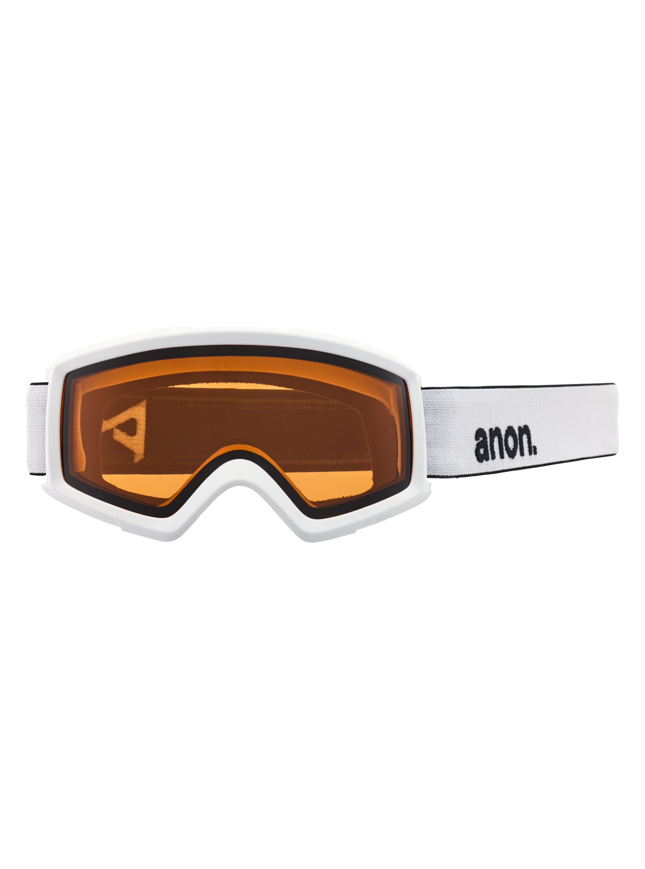 Product image of Anon Helix 2.0 Goggles + Bonus Lens[Variant:Frame: White, Lens: Perceive Sunny Onyx (6% / S4), Spare Lens: Amber (55% / S1)]
