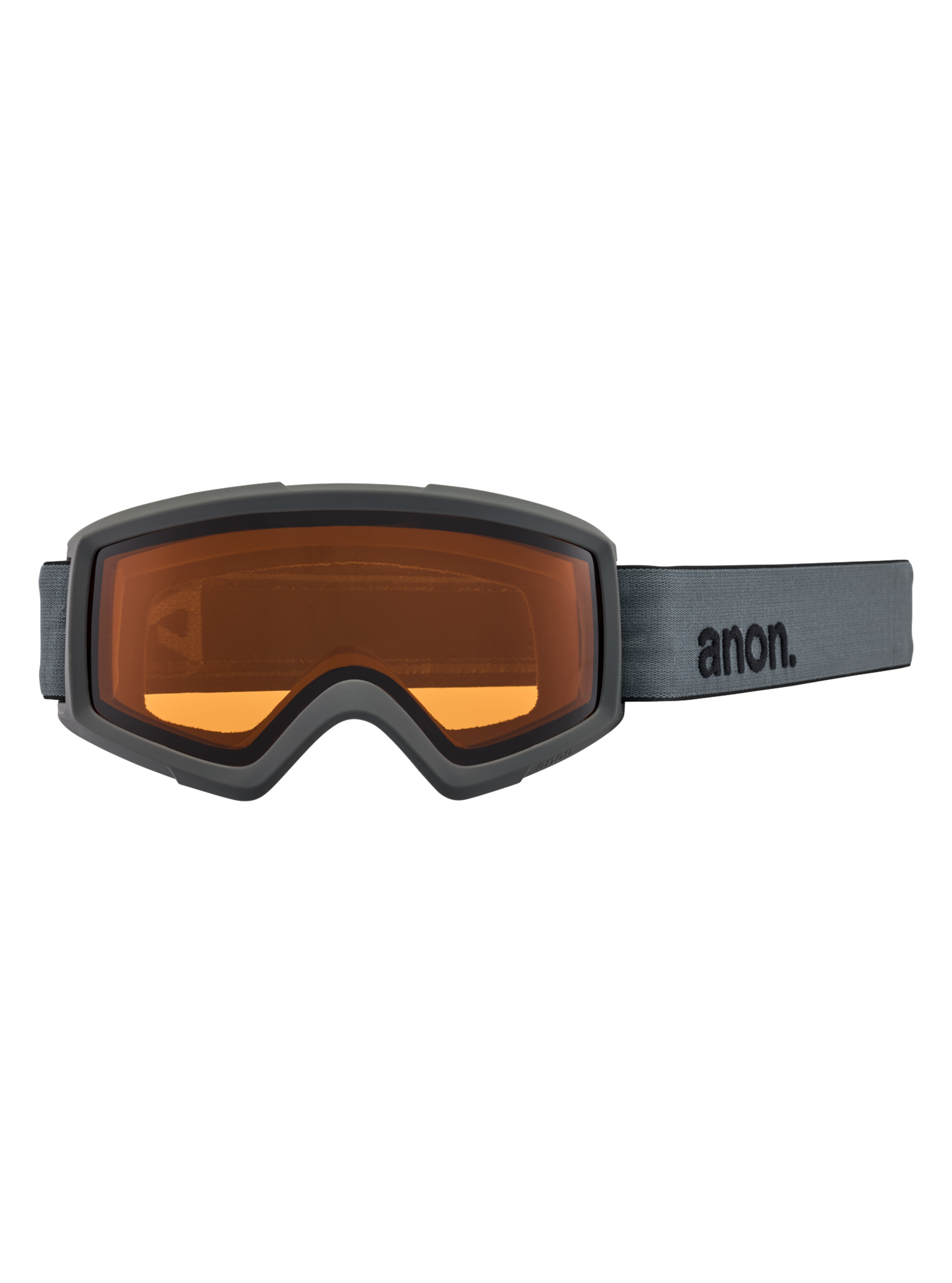 Product image of Anon Helix 2.0 Goggles + Bonus Lens[Variant:Frame: Stealth, Lens: Perceive Sunny Onyx (6% / S4), Spare Lens: Amber (55% / S1)]