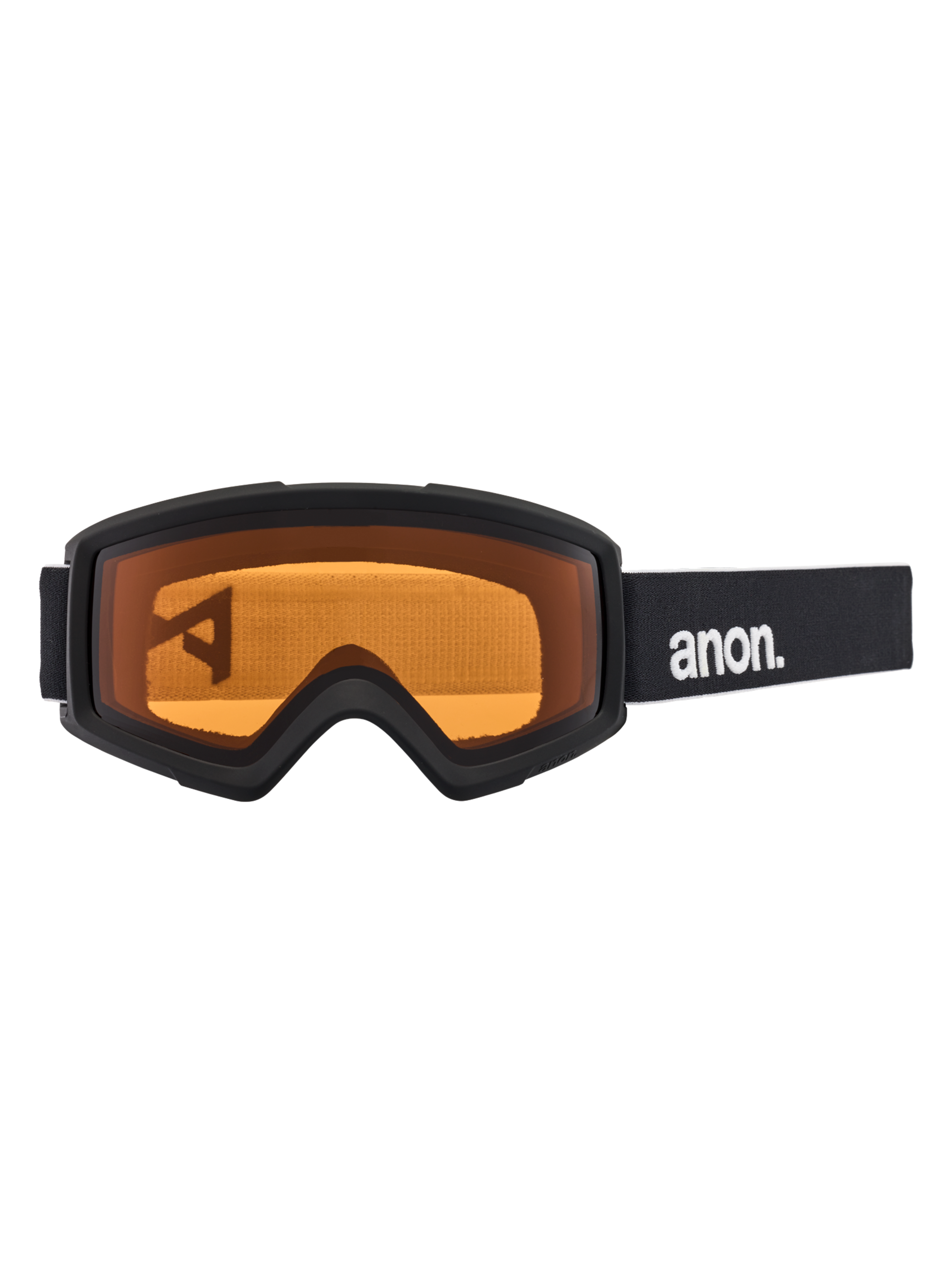 Product image of Anon Helix 2.0 Goggles + Bonus Lens[Variant:Frame: Black, Lens: Perceive Sunny Red (14% / S3), Spare Lens: Amber (55% / S1)]