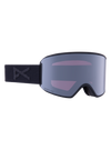 Product image of Anon WM3 Low Bridge Fit Goggles + Bonus Lens + MFI® Face Mask[Variant:Frame: Smoke, Lens: Perceive Sunny Onyx (6% / S4), Spare Lens: Perceive Variable Violet (34% / S2)]