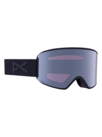 Product image of Anon WM3 Low Bridge Fit Goggles + Bonus Lens + MFI® Face Mask[Variant:Frame: Smoke, Lens: Perceive Sunny Onyx (6% / S4), Spare Lens: Perceive Variable Violet (34% / S2)]