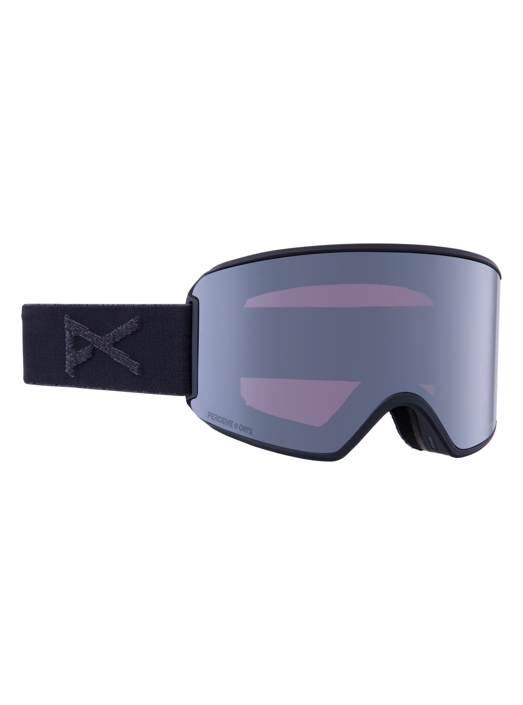 Product image of Anon WM3 Low Bridge Fit Goggles + Bonus Lens + MFI® Face Mask[Variant:Frame: Smoke, Lens: Perceive Sunny Onyx (6% / S4), Spare Lens: Perceive Variable Violet (34% / S2)]