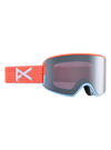 Product image of Anon WM3 Low Bridge Fit Goggles + Bonus Lens + MFI® Face Mask[Variant:Frame: Peach Echo, Lens: Perceive Sunny Onyx (6% / S4), Spare Lens: Perceive Variable Violet (34% / S2)]
