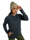 Product image of Women's Burton Multipath Grid Crewneck Fleece[Variant:True Black]