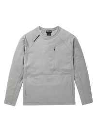Product image of Women's Burton Multipath Grid Crewneck Fleece[Variant:Sharkskin]