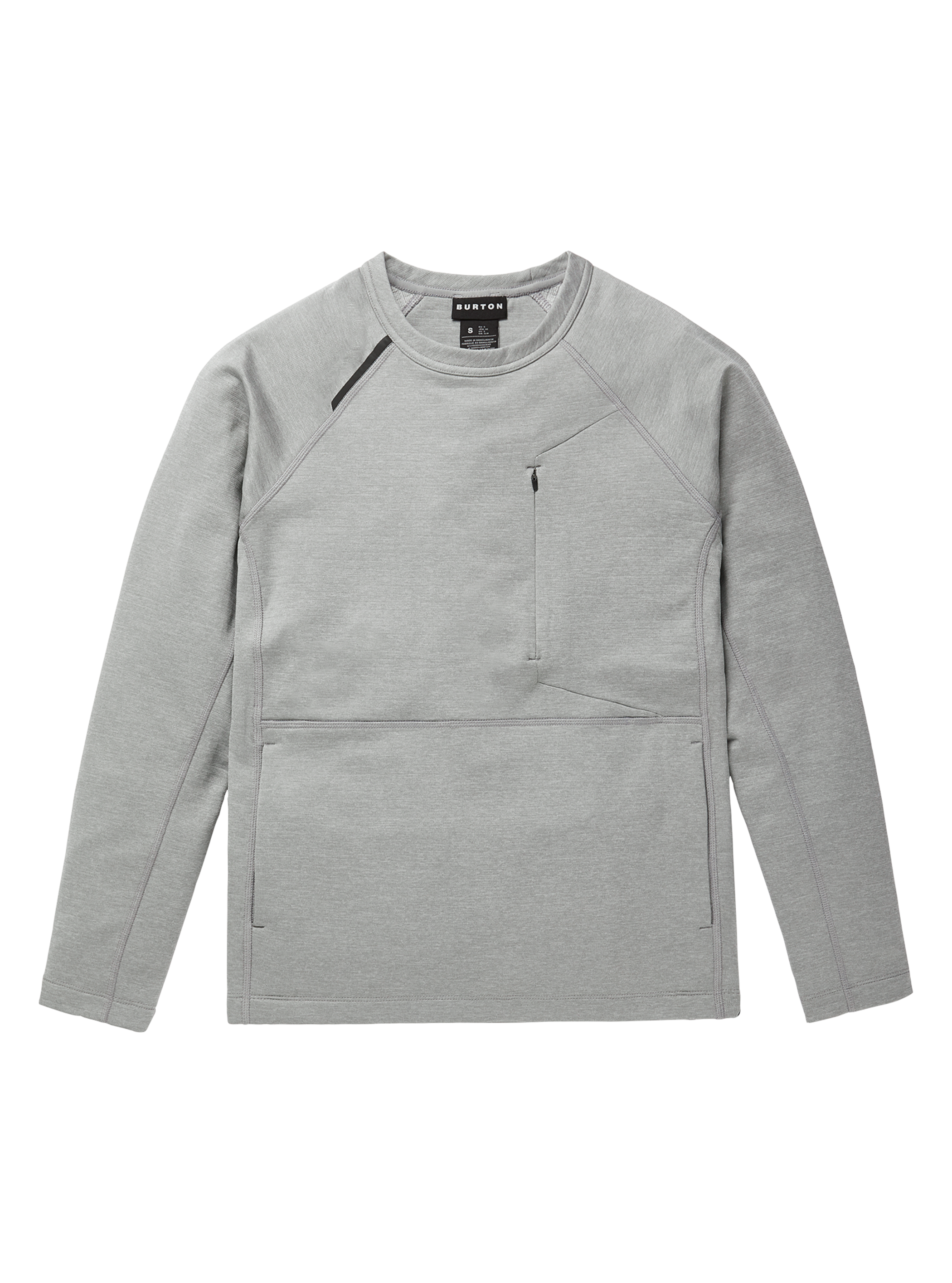 ウィメンズ Burton Multipath グリッド クルーネック フリース
